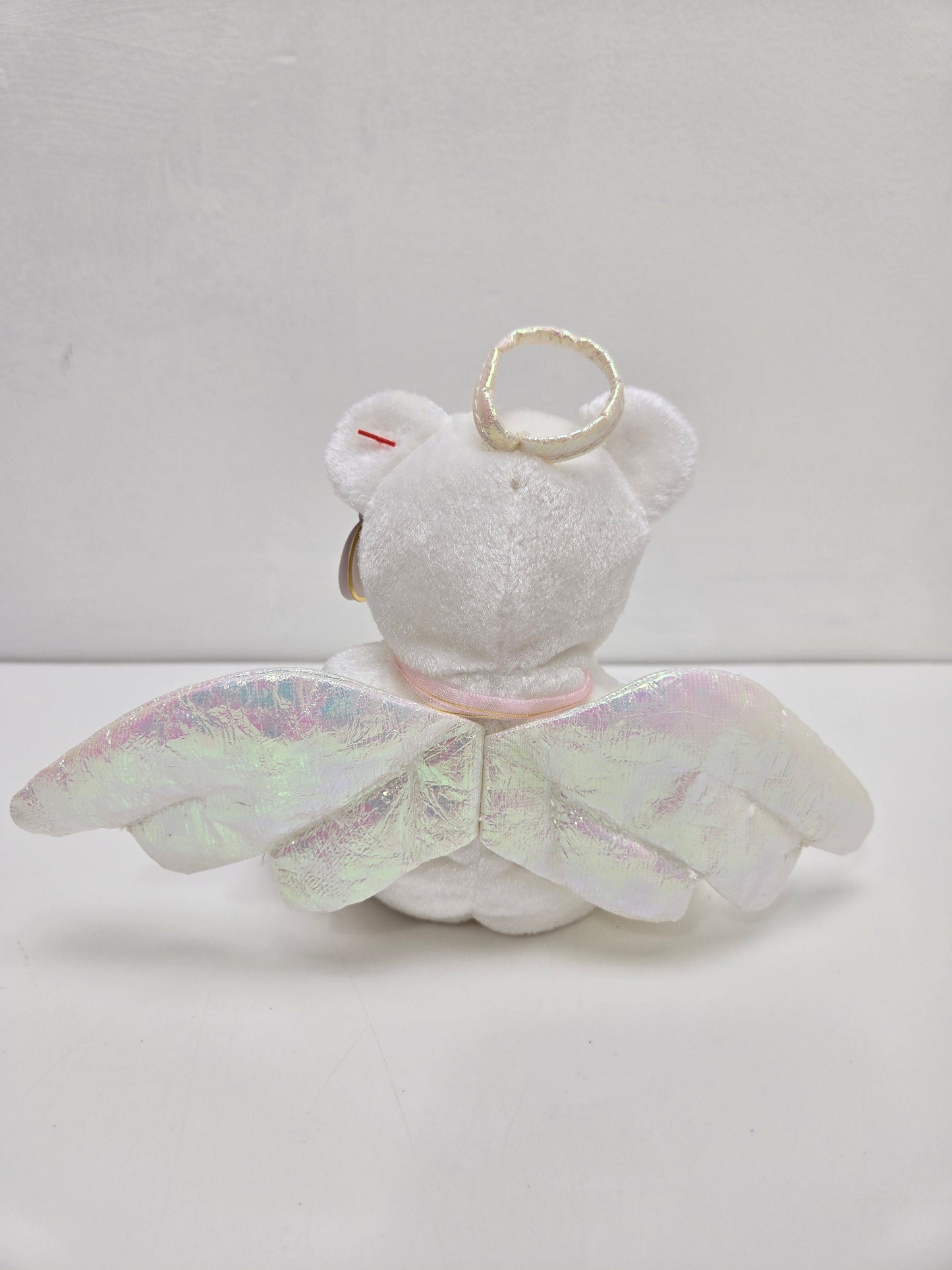 Ty Beanie Baby “Halo” the Angel Bear with Iridescent Wings (8.5 inch)