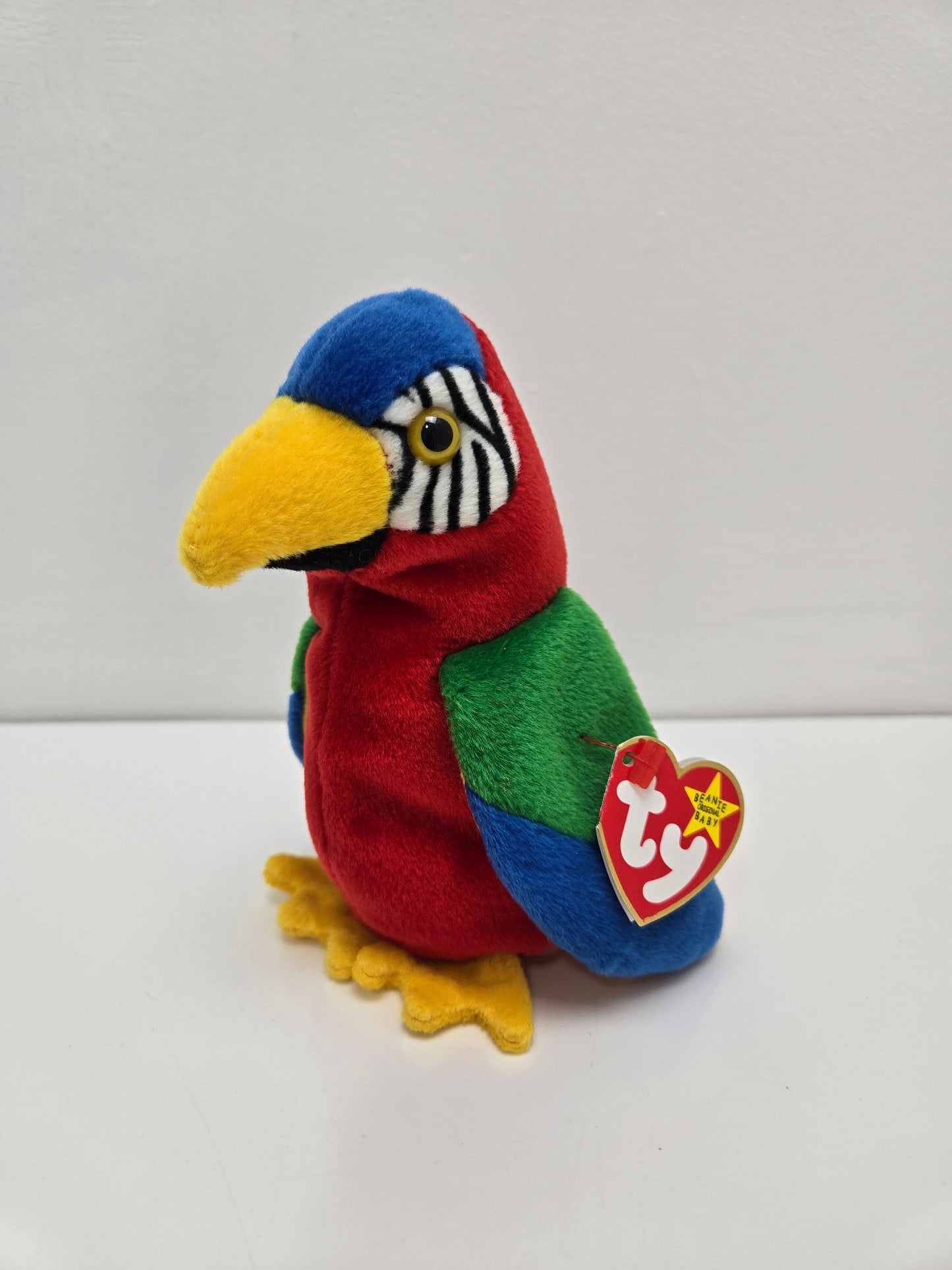 Ty Beanie Baby “Jabber” the Parrot (6.5 inch)