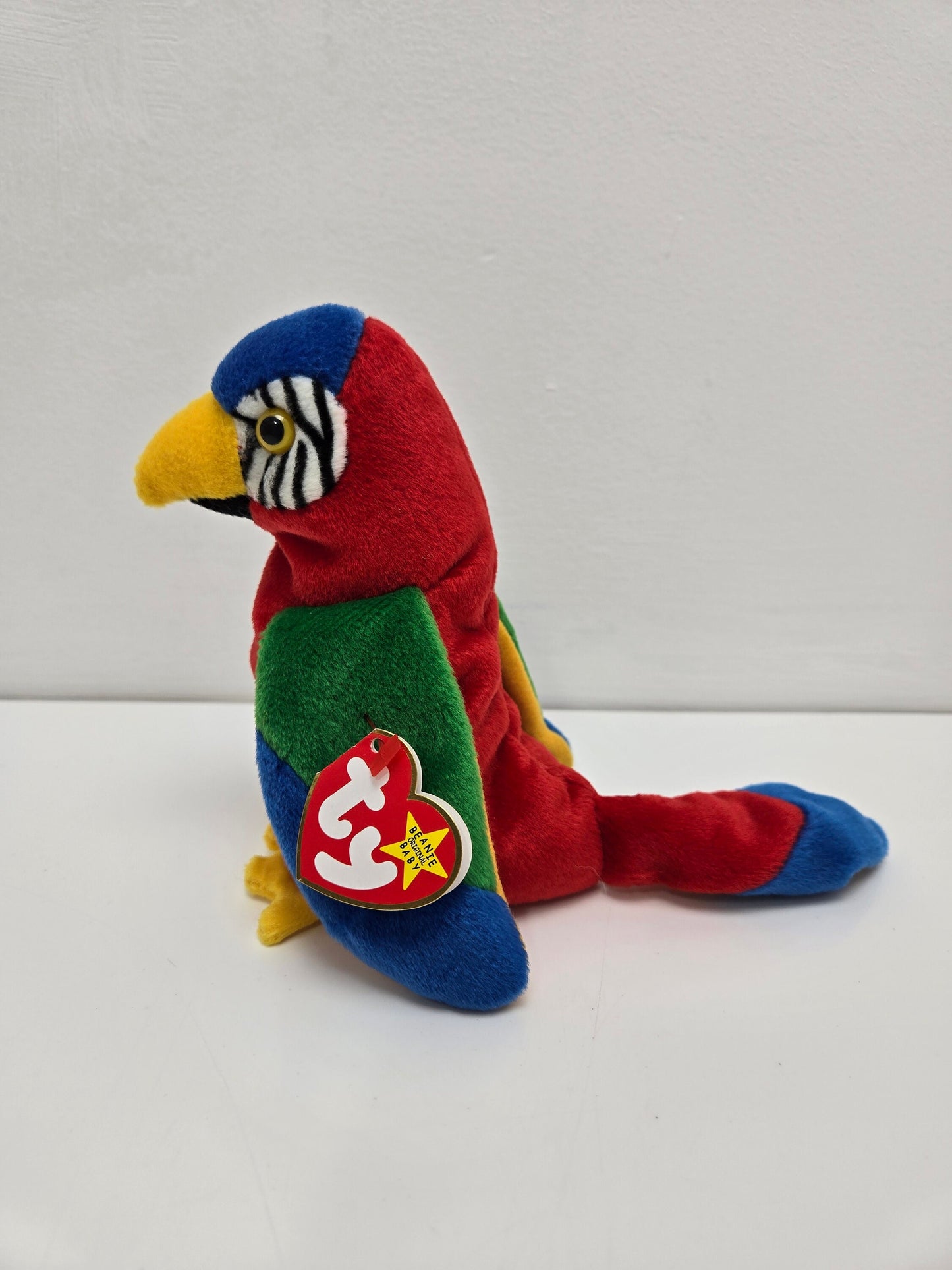 Ty Beanie Baby “Jabber” the Parrot (6.5 inch)