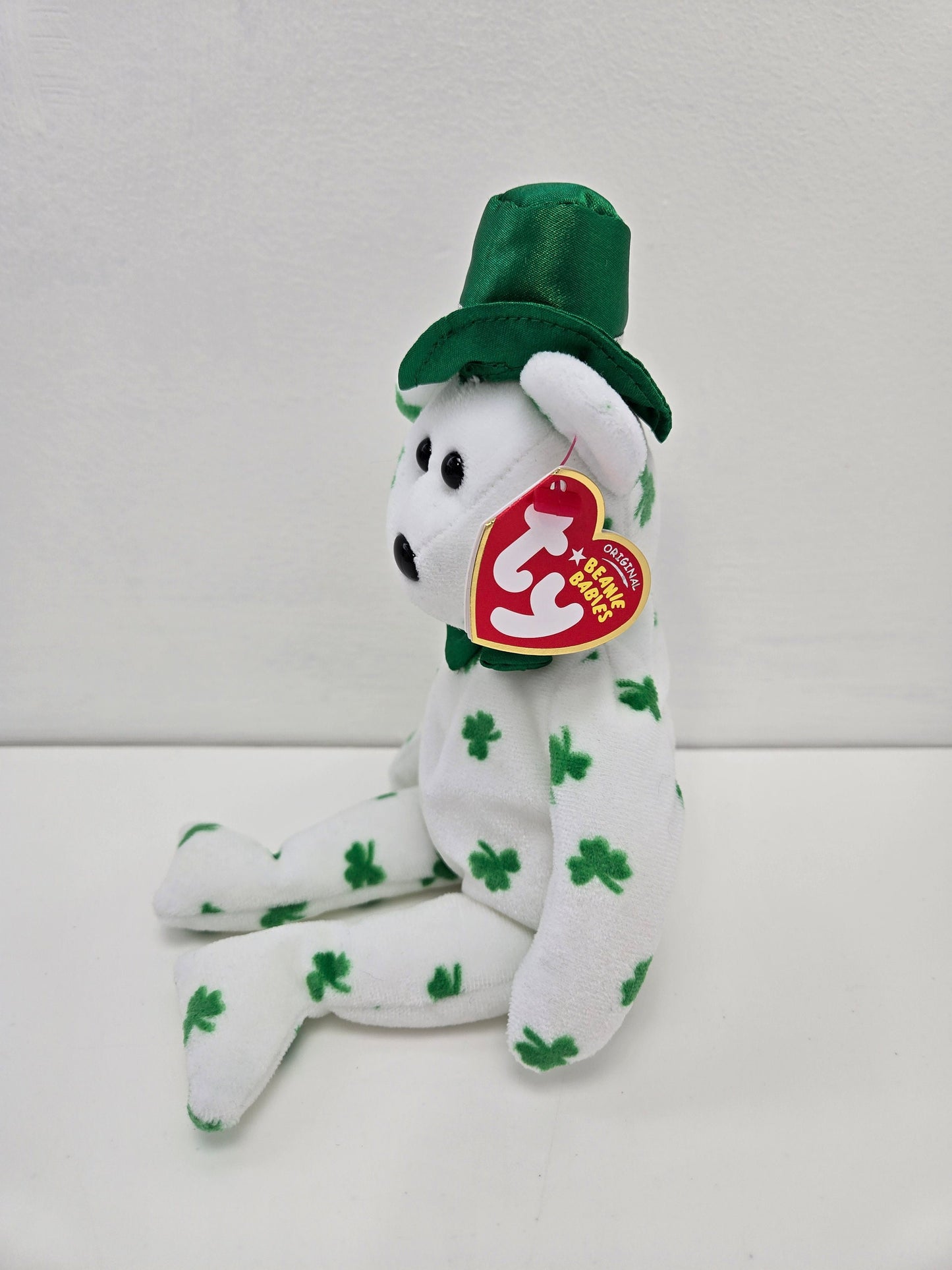 Ty Beanie Babies “O’Fortune” the St. Patrick’s Day Bear! *Rare* (8.5 inch)