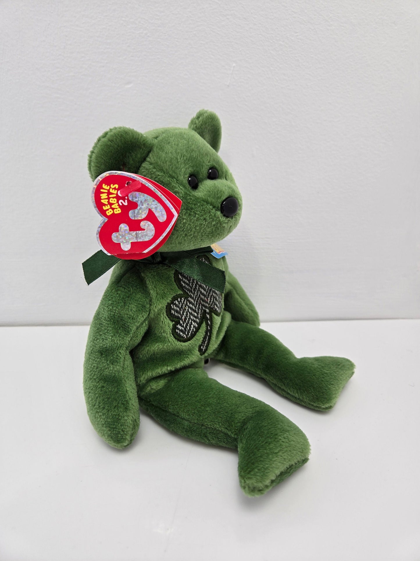 Ty Beanie Baby 2.0 “Luckier” the St. Patrick’s Day Bear! (8.5 inch)