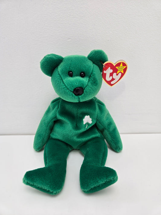 Ty Beanie Baby “Erin” the CLASSIC St. Patrick’s Day or Irish Bear (8.5 inch)