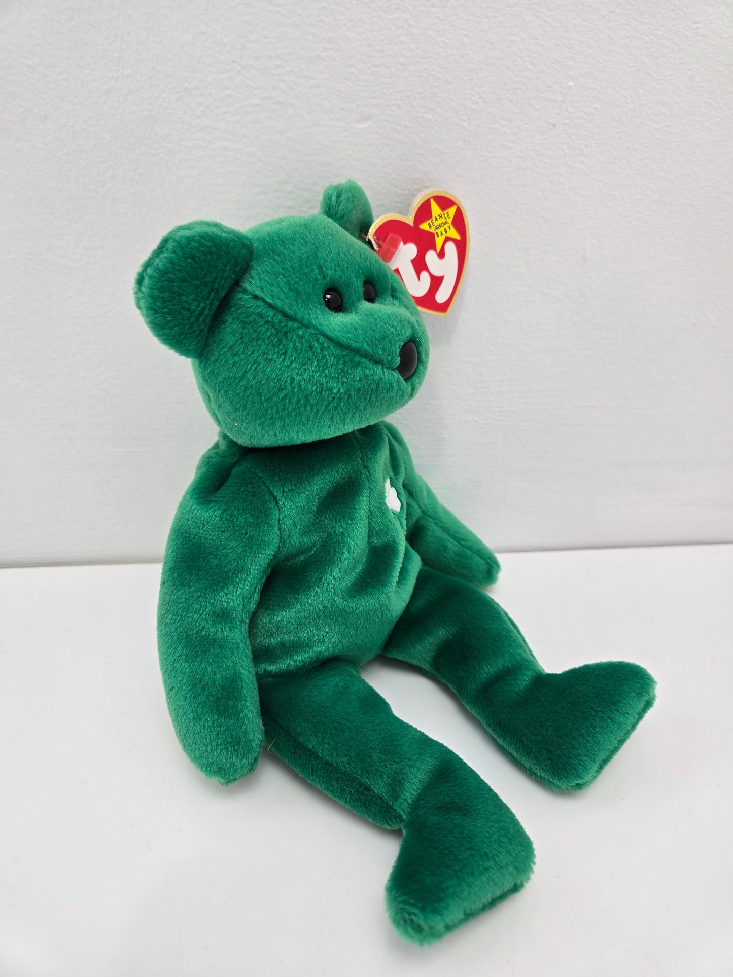 Ty Beanie Baby “Erin” the CLASSIC St. Patrick’s Day or Irish Bear (8.5 inch)