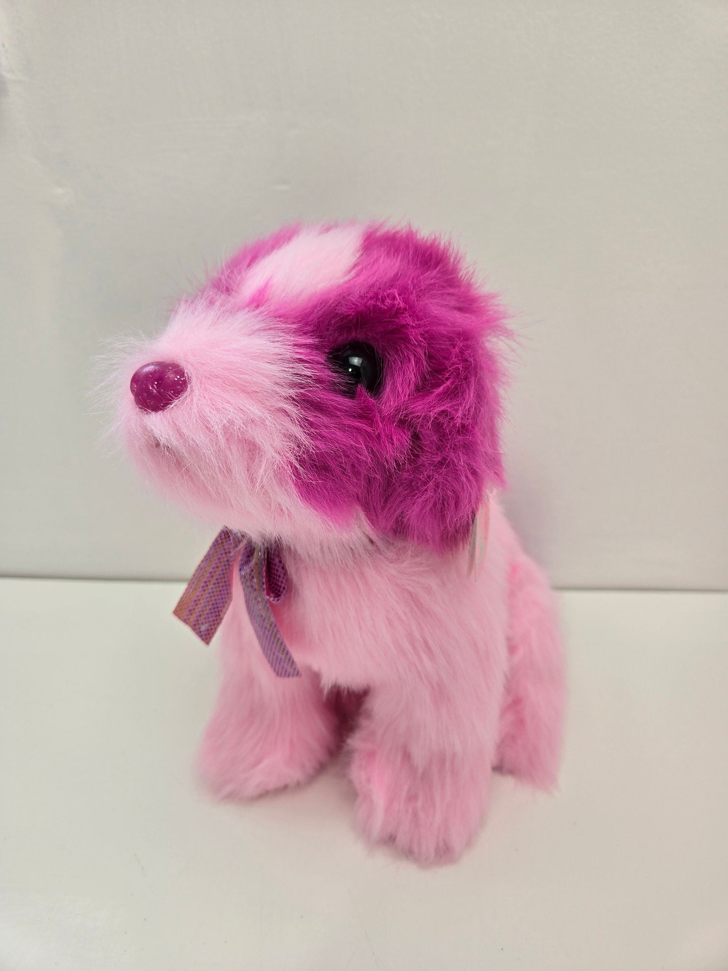 Ty Pinkys Collection “Twinkles” the Adorable Pink Dog (12 inch)