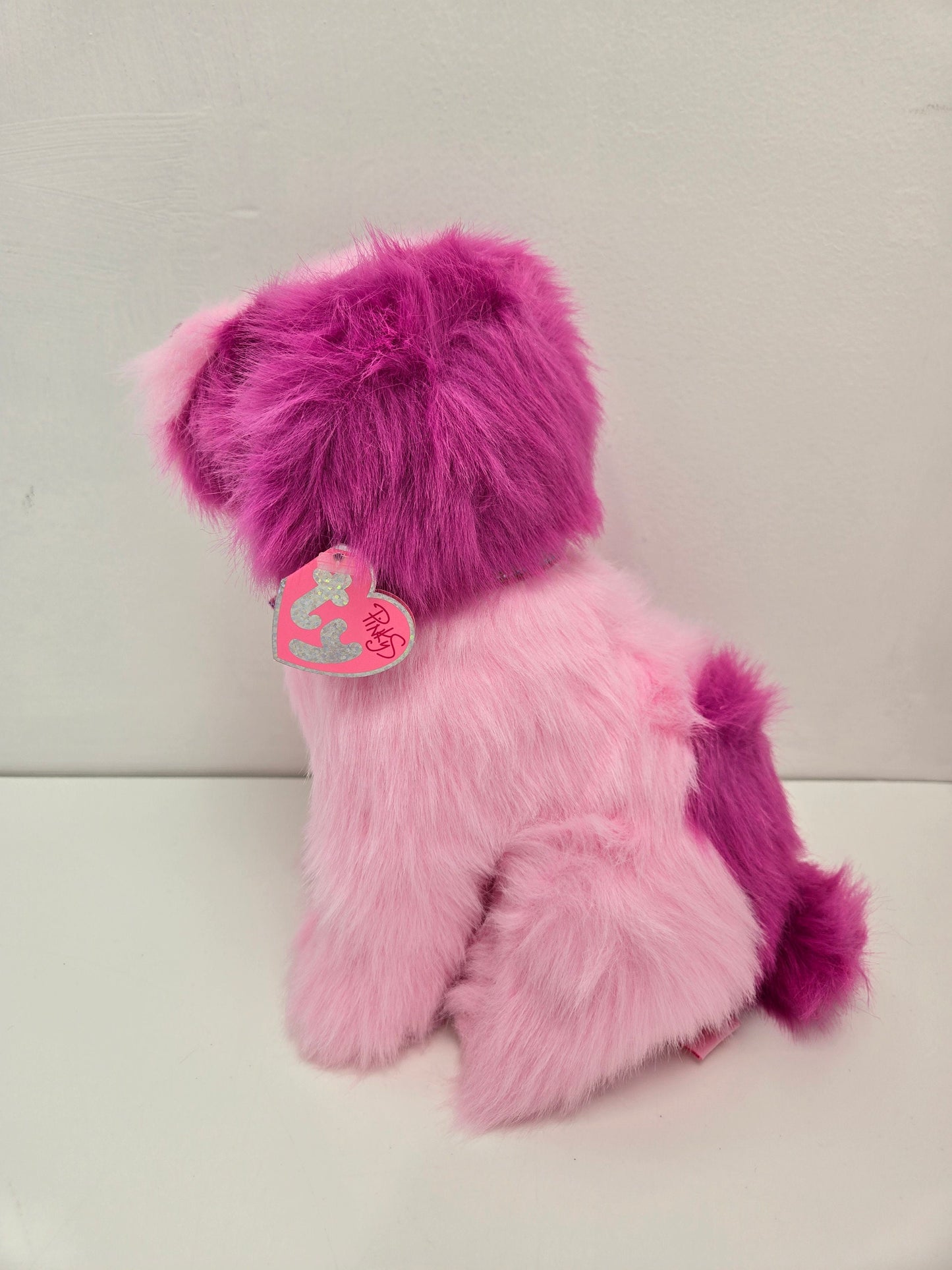 Ty Pinkys Collection “Twinkles” the Adorable Pink Dog (12 inch)