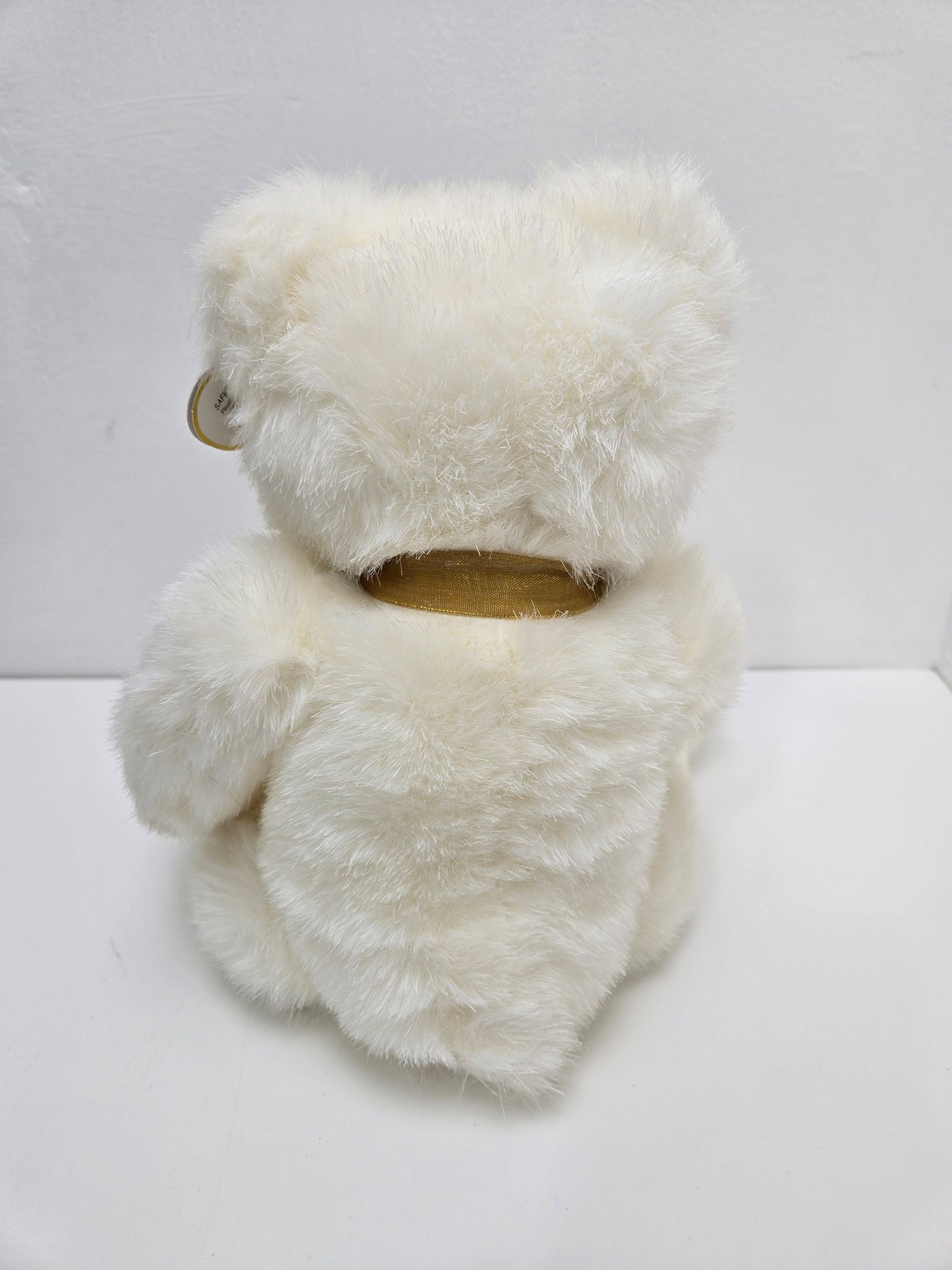 Ty Classics Collection “Lacey” the Bear with Gold Bow (11 inch)