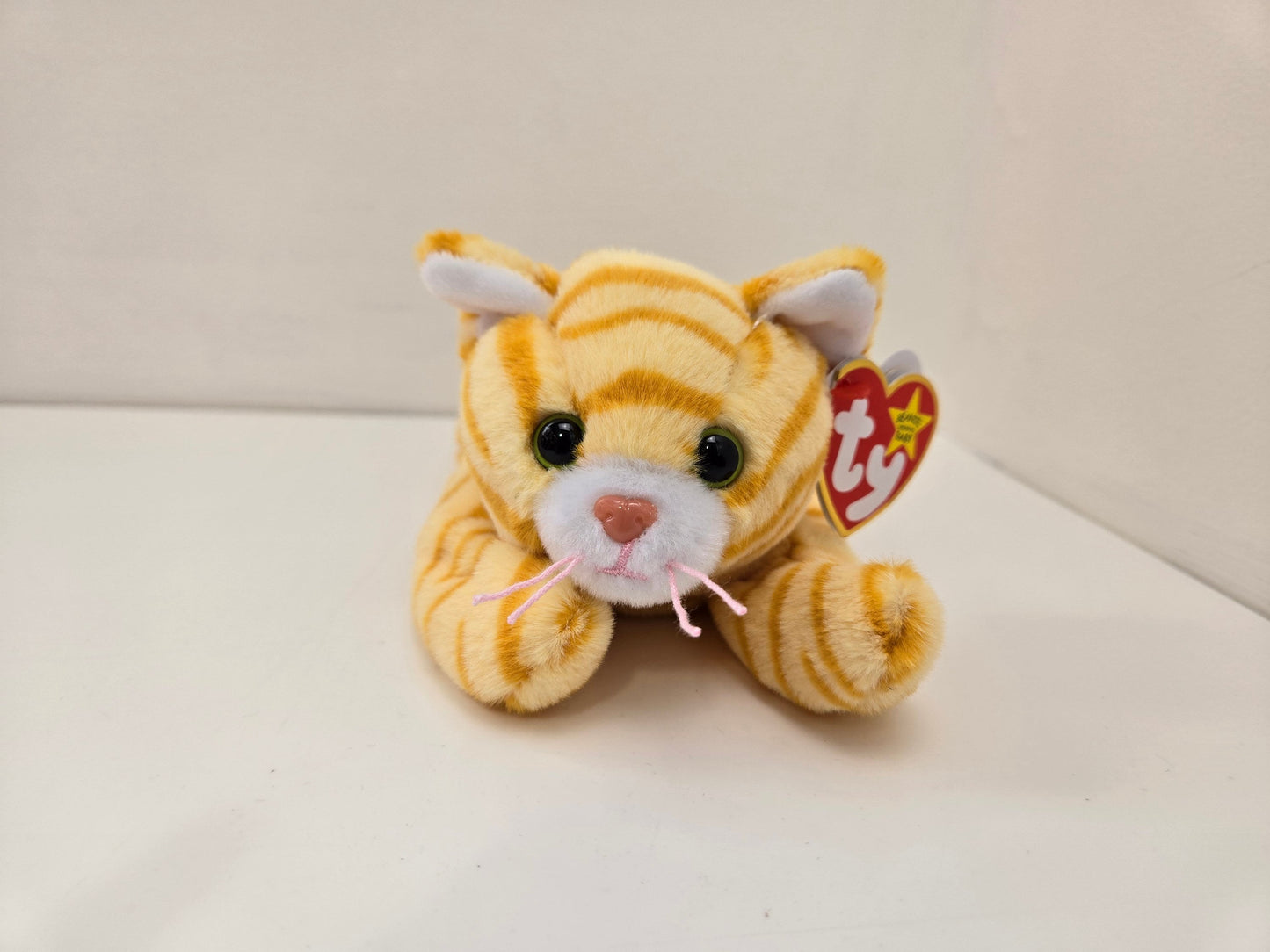 Ty Beanie Baby Amber II the Cat - Limited Production Rare! 30th Anniversary Beanie Baby Series! (6 inch)