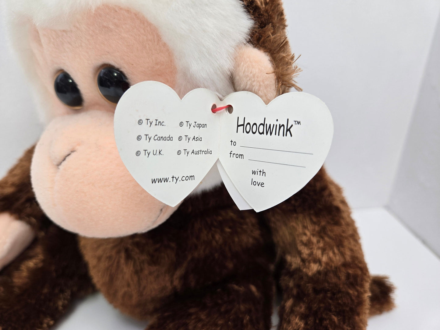 Ty Classics Collection “Hoodwink” the Monkey Rare! (12 inch)