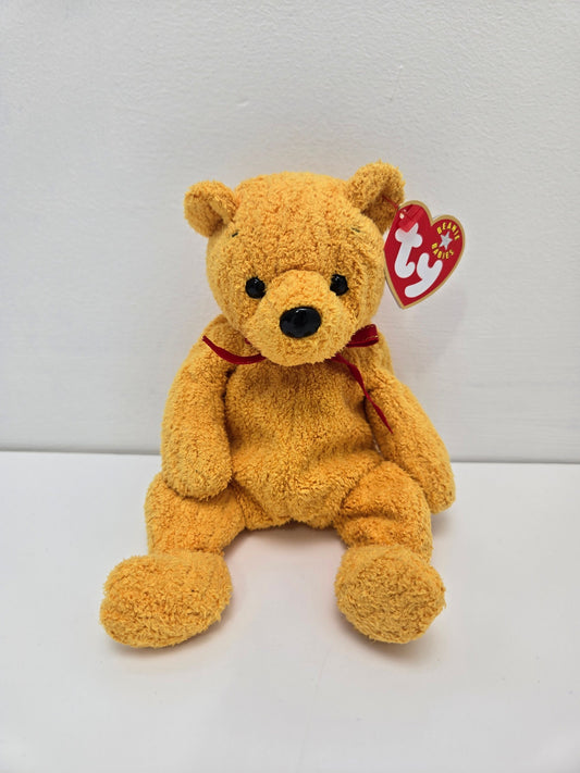 Ty Beanie Baby “Poopsie” the Yellow Bear (8 inch)