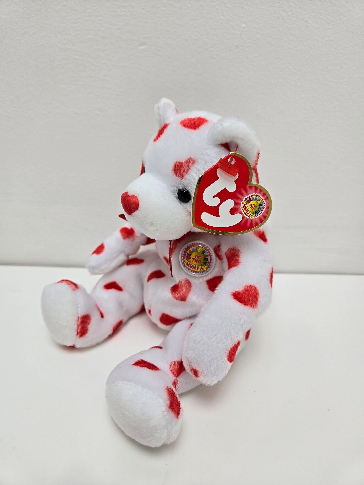 Ty Beanie Baby “Heartthrob” the Valentine’s Day Bear  (7.5 inch)