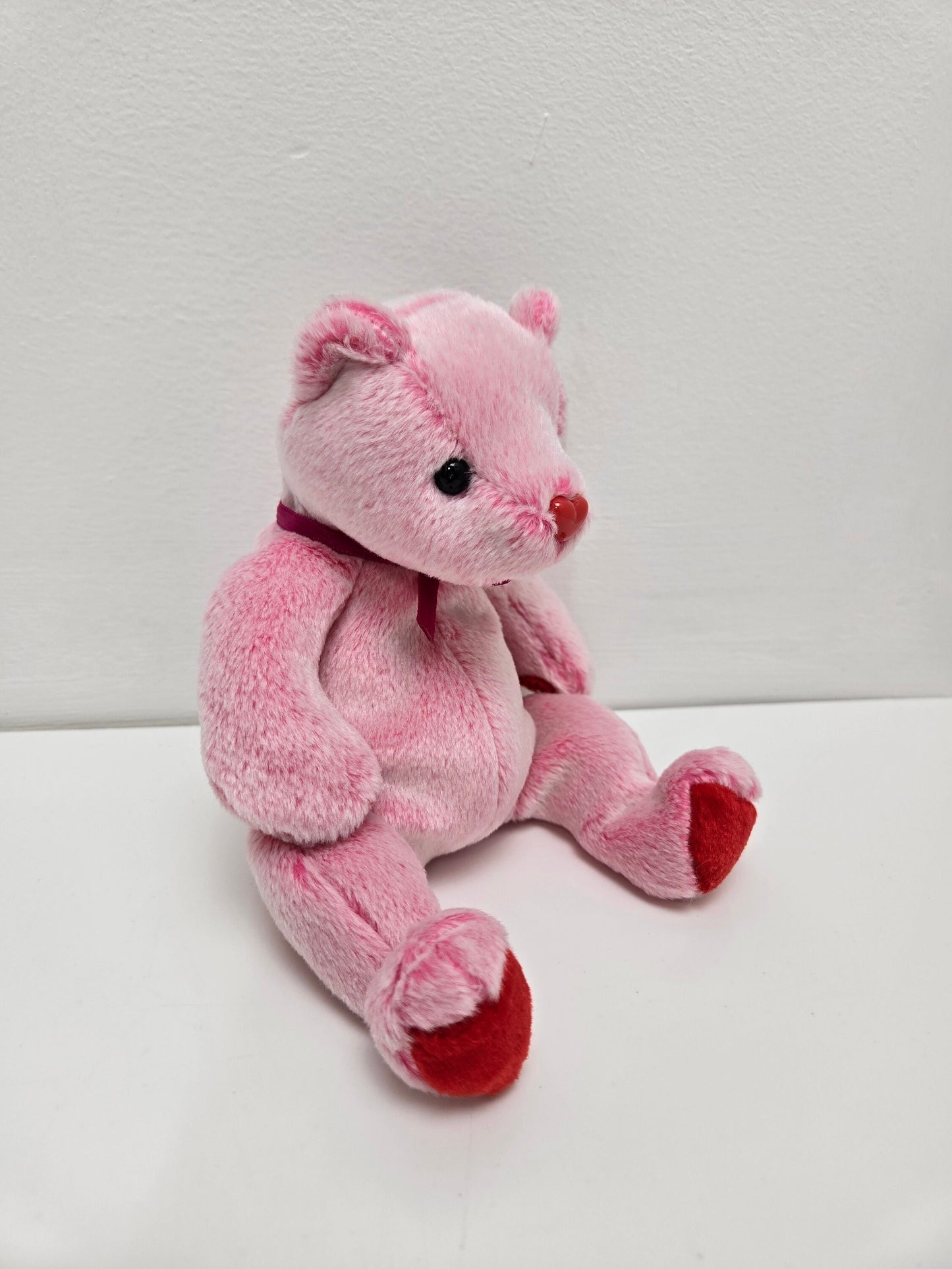 Ty Beanie Baby “Romance” the Pink Bear  ( 7 Inch)