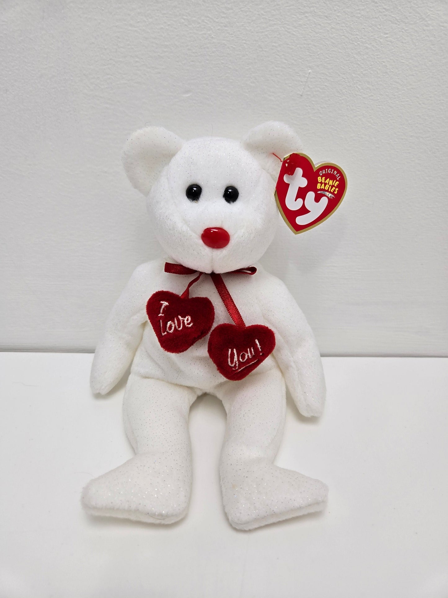 Ty Beanie Baby “Truly” the I LOVE YOU Valentine’s Day Bear (8.5 inch)