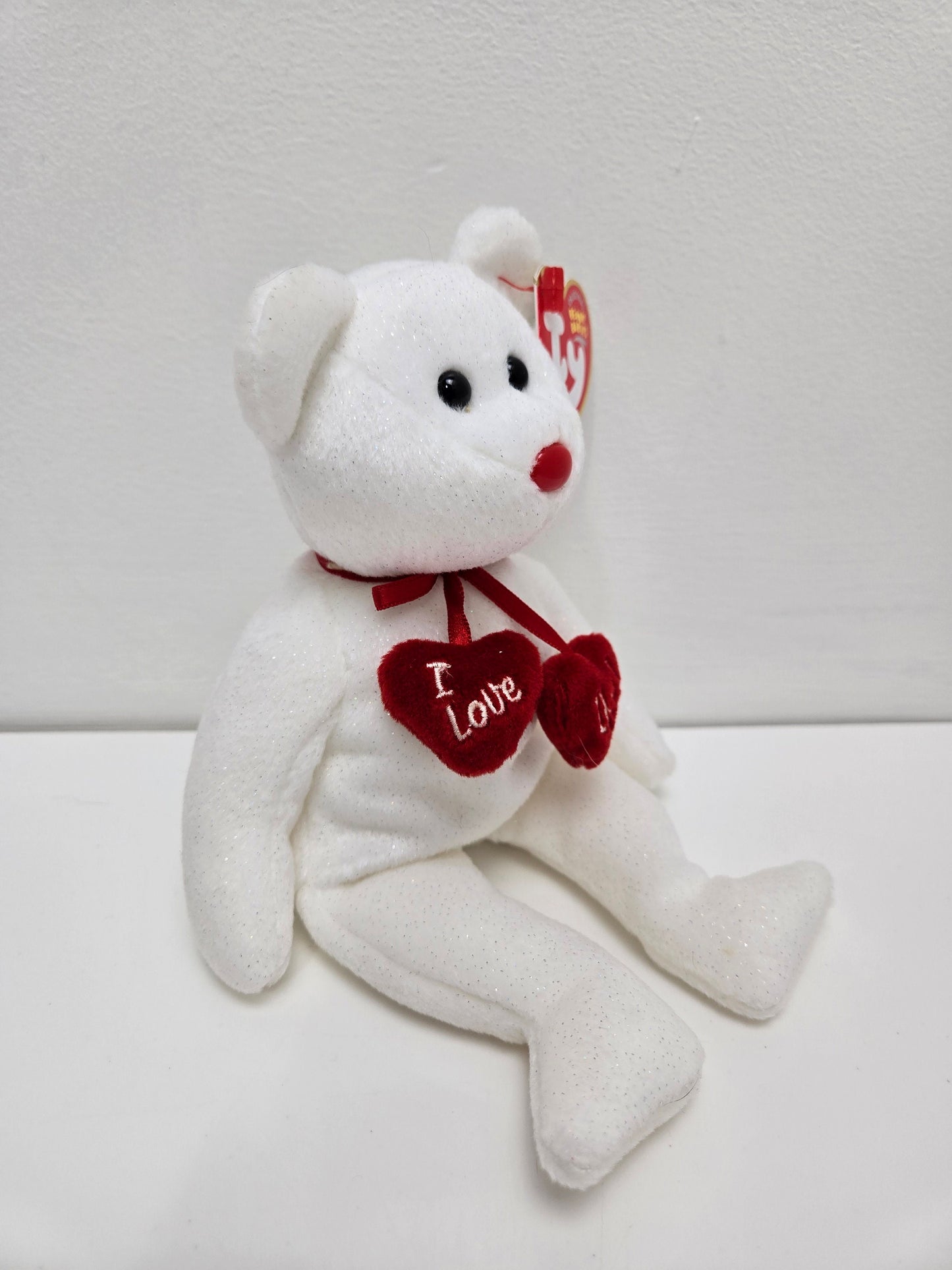 Ty Beanie Baby “Truly” the I LOVE YOU Valentine’s Day Bear (8.5 inch)