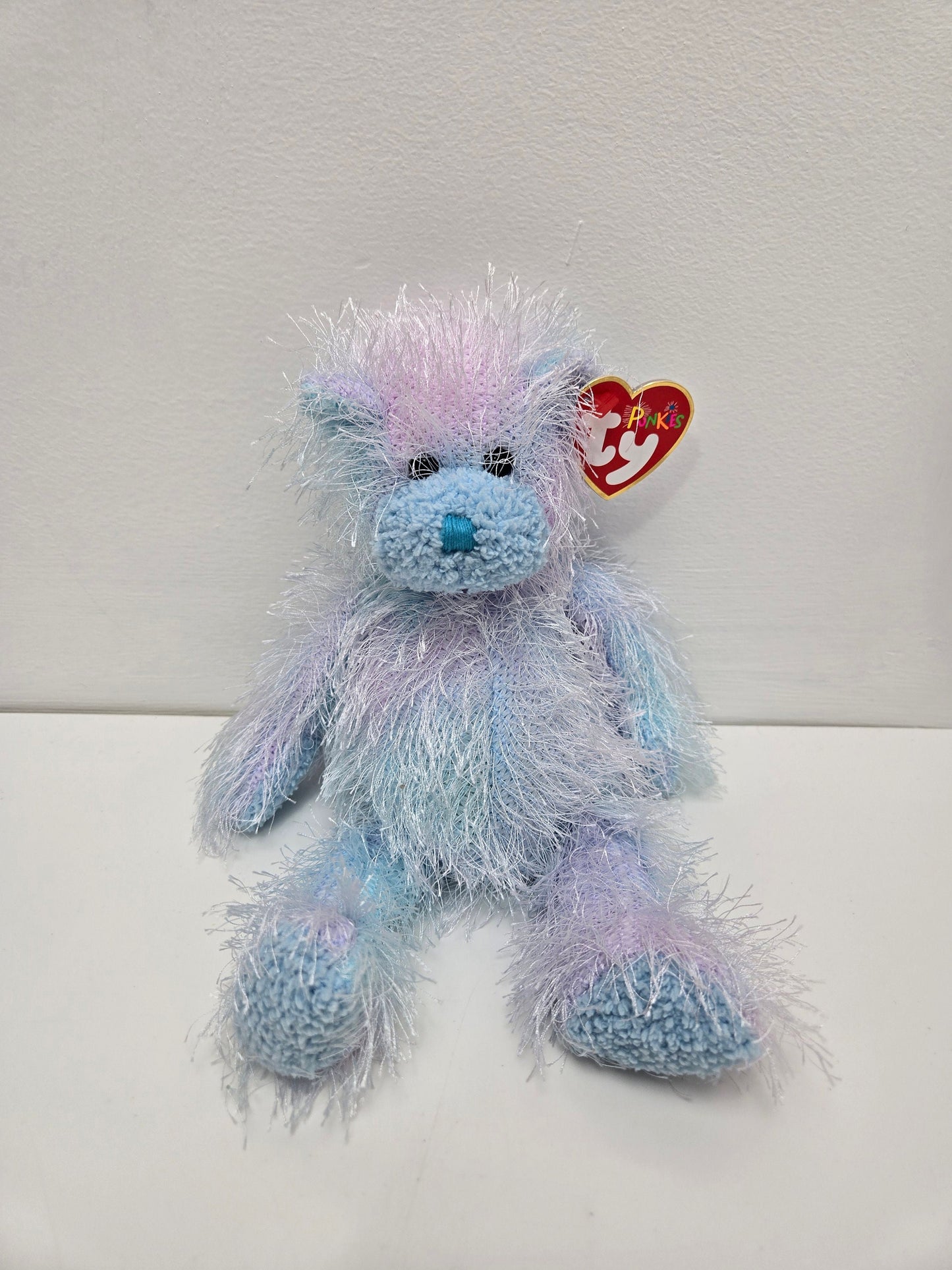 Ty Punkies Collection “Twizzles” the Purple and Blue Bear (7 inch)