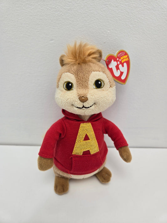 Ty Beanie Baby “Alvin” from Alvin and the Chipmunks! *Rare* (7 inch)