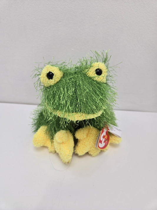 Ty Punkies Collection “Hopscotch” the Cute Green and Yellow Frog (9 inch)