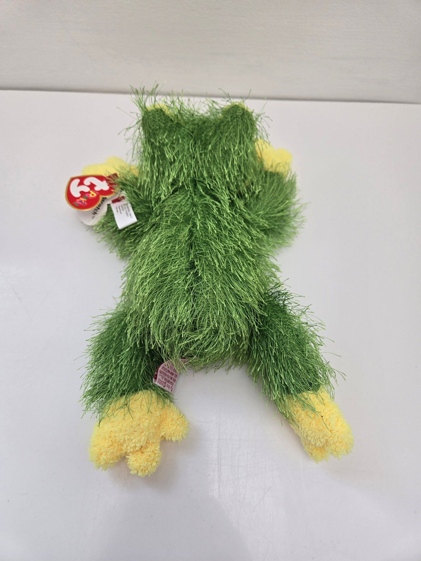 Ty Punkies Collection “Hopscotch” the Cute Green and Yellow Frog (9 inch)