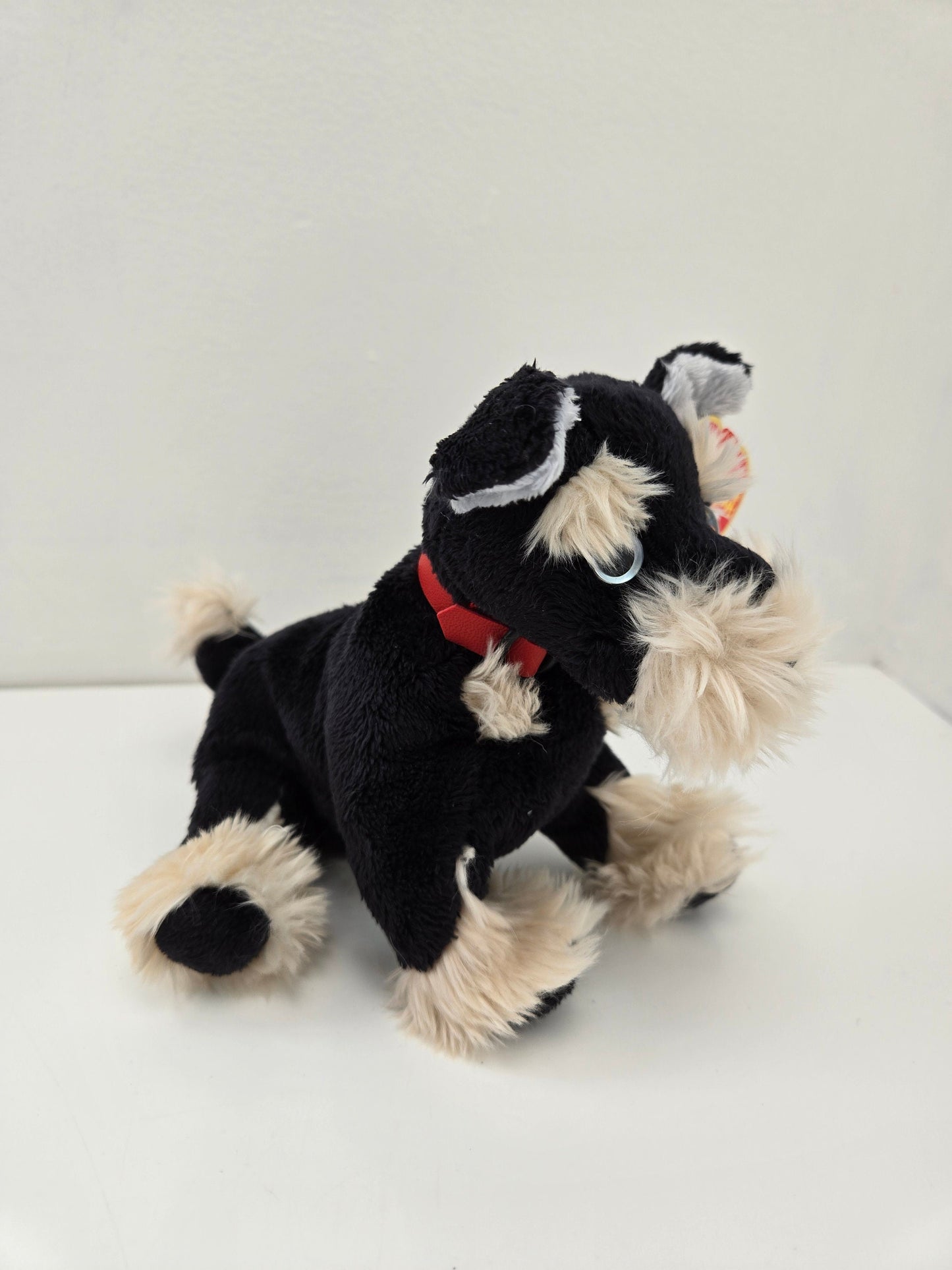 Ty Beanie Baby “Pretzels” the Schnauzer Dog  - Rare! (8 inch)