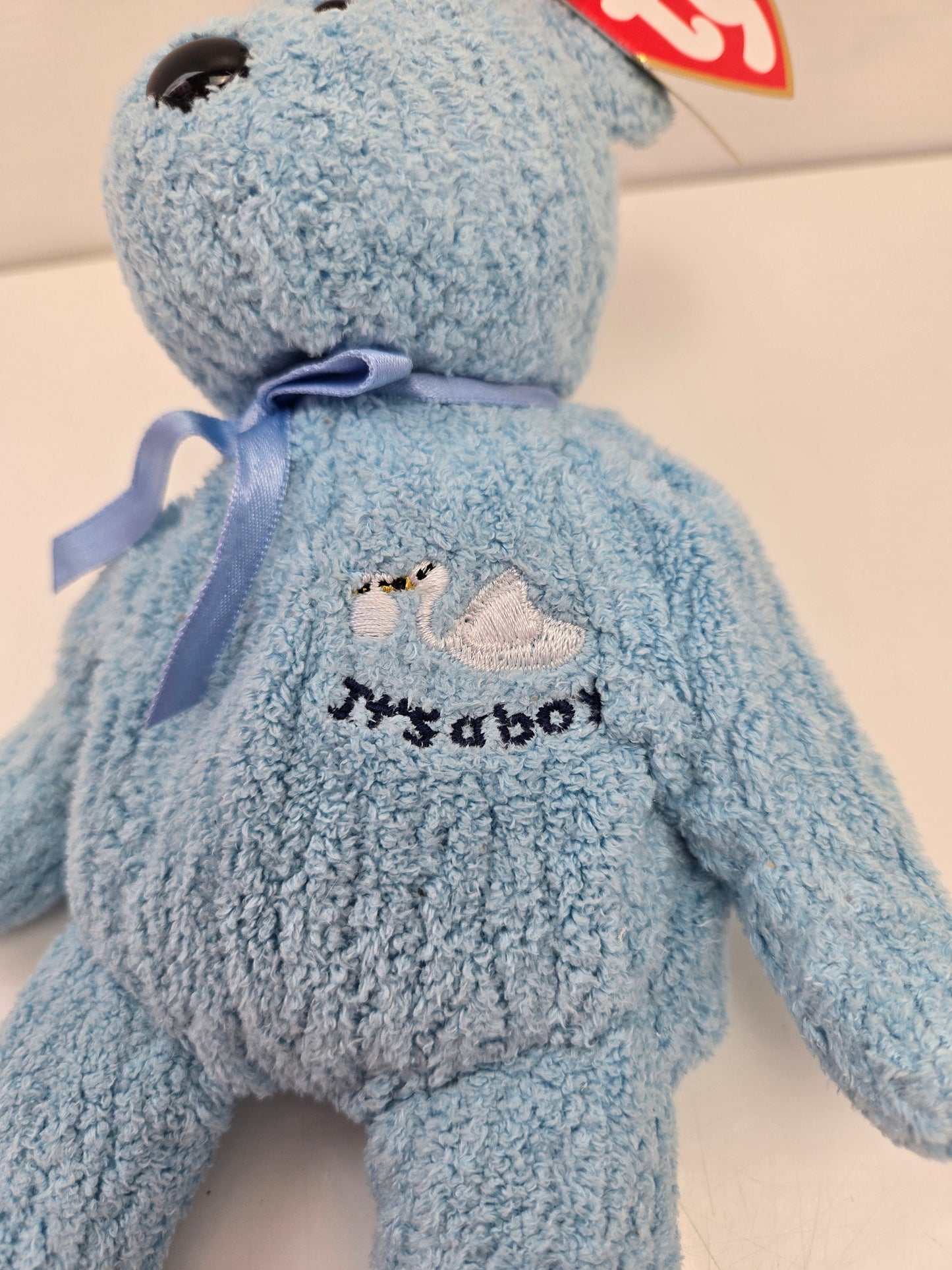 Ty Beanie Baby “Baby Girl” and “Baby Boy” the It’s a Girl / It’s a Boy Gender reveal, pregnancy announcement, or baby shower gift (8.5 inch)