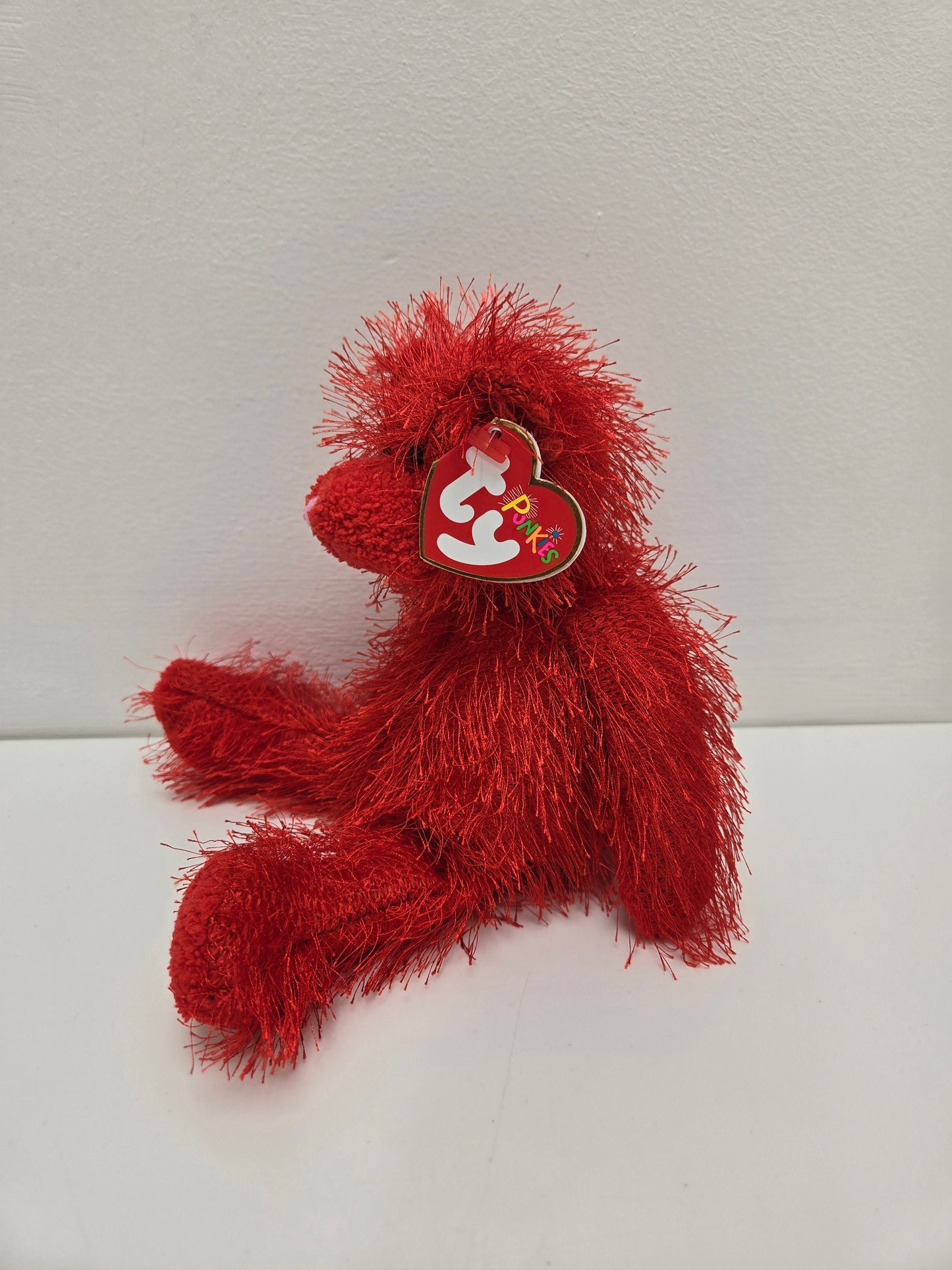 Ty Punkies Collection “Sizzles” the Red Bear (8 inch)