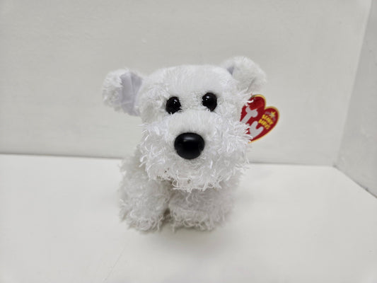 Ty Beanie Baby “Farley” the White Scottie Dog ie *Rare* (5.5 inch)