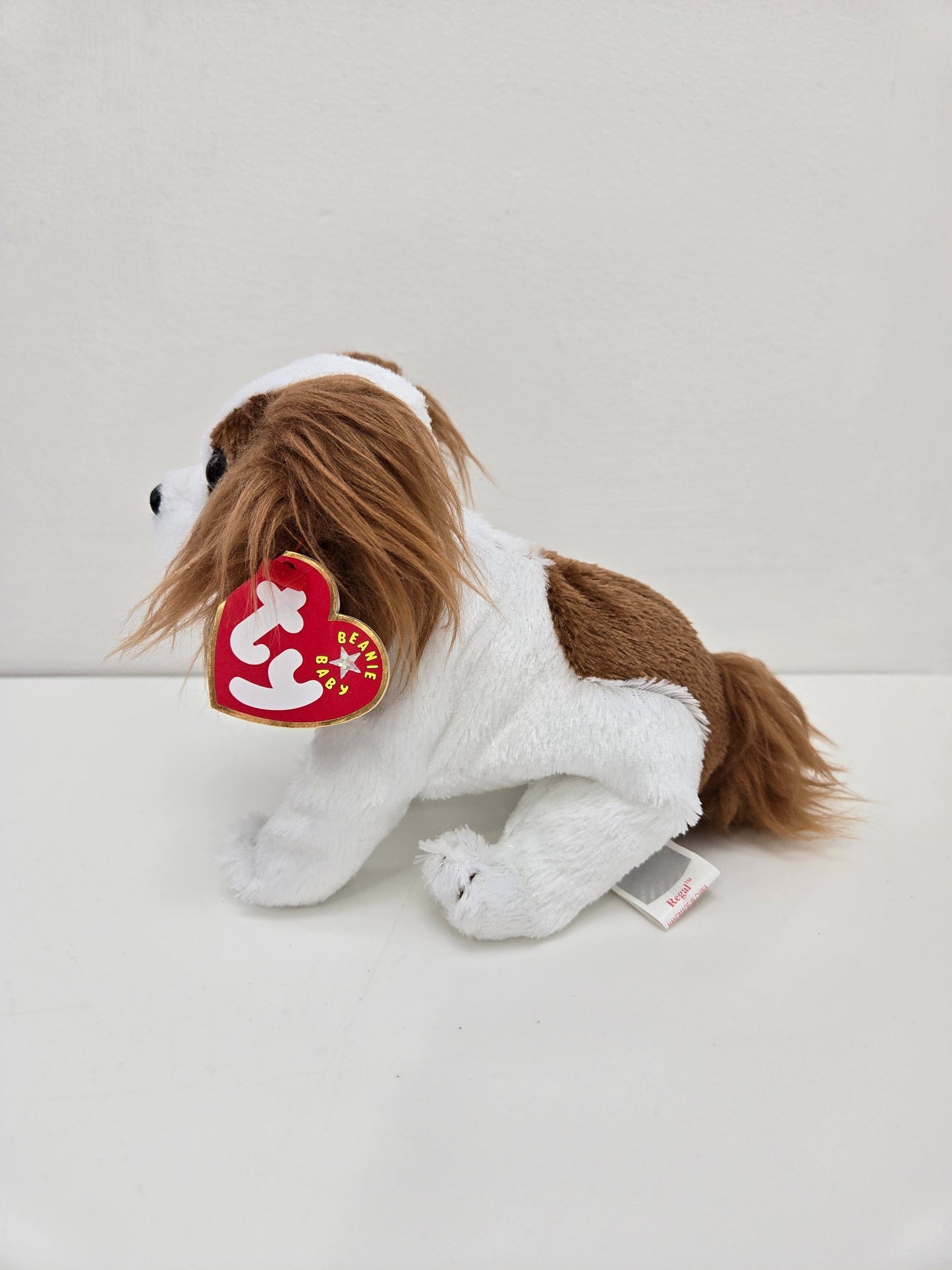 Ty Beanie Baby “Regal” the King Charles Spaniel Dog! *Rare* (6 inch)