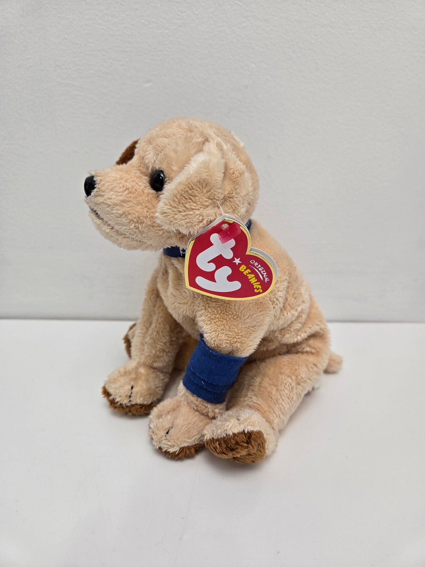 Ty Beanie Baby “Pads” the PDSA Dog  - UK Exclusive *Rare* (6 inch)