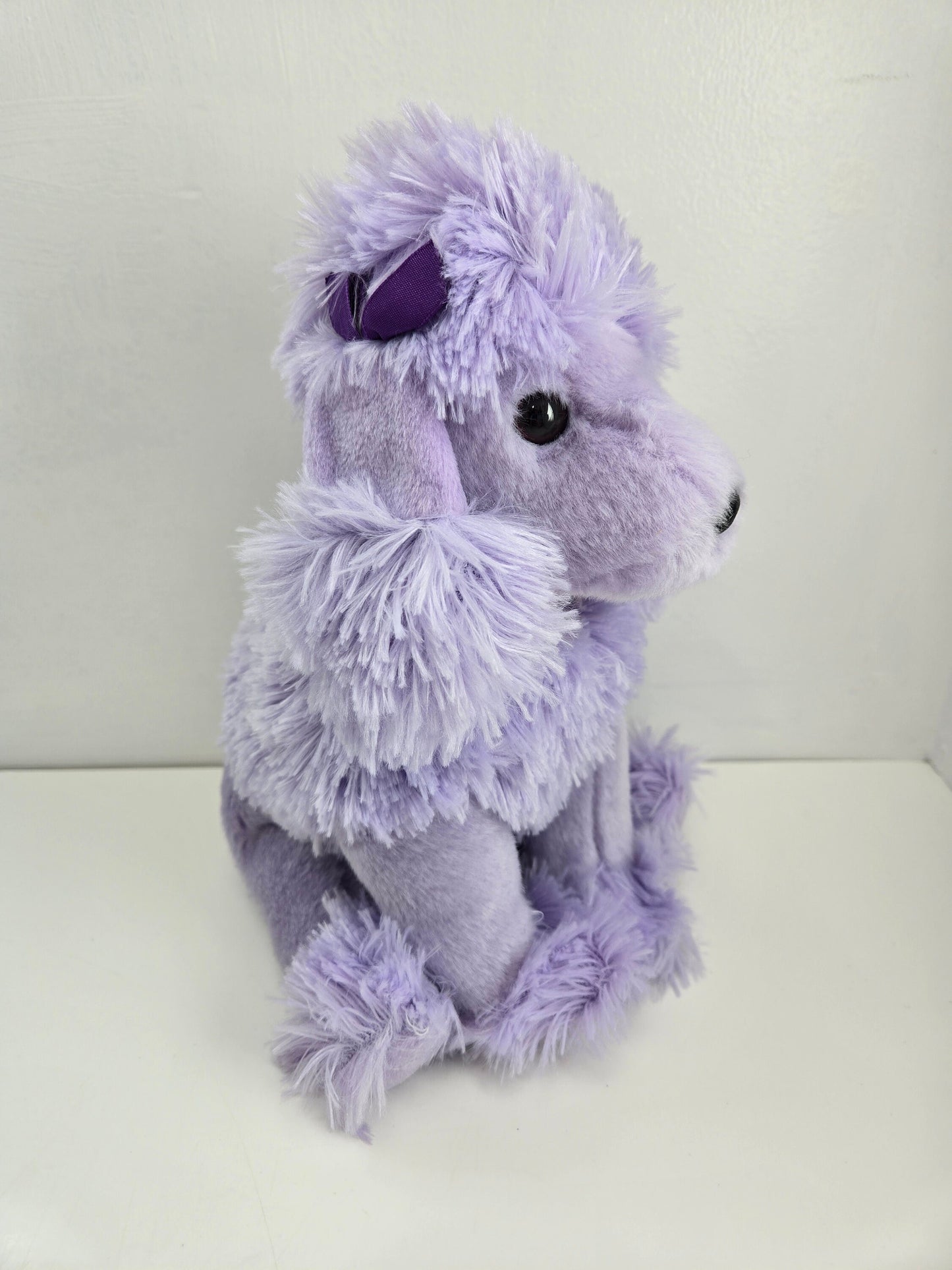 Ty Beanie Buddy “Demure” the Purple Poodle (12 inch)