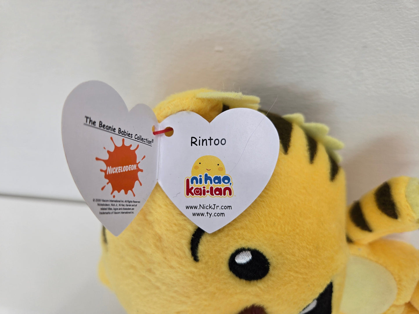 Ty Beanie Baby “Rintoo” the Tiger - From TV Show Ni Hao, Kai-Lan (6 inch)