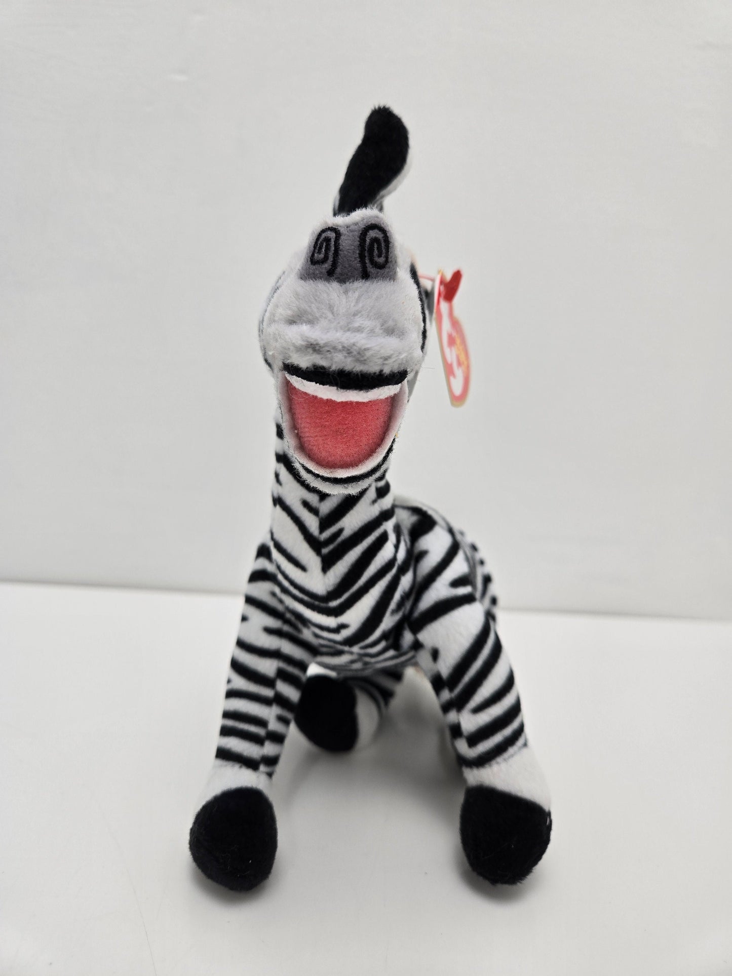 Ty Beanie Baby “Marty” the Zebra - Madagascar 2 (7 inch)