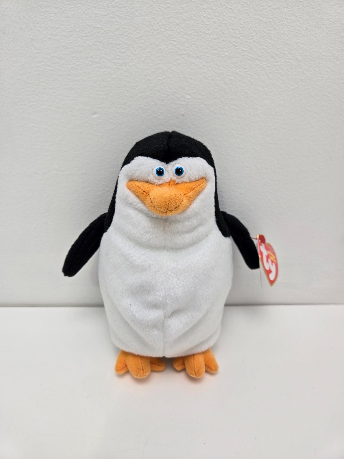 Ty Beanie Baby “Skipper” the Penguin - Madagascar Movie Beanie! *Rare* (6 inch)