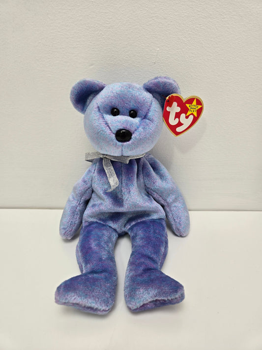 Ty Beanie Baby “Clubby II” the Platinum Ty Club Bear - (8.5 Inch)