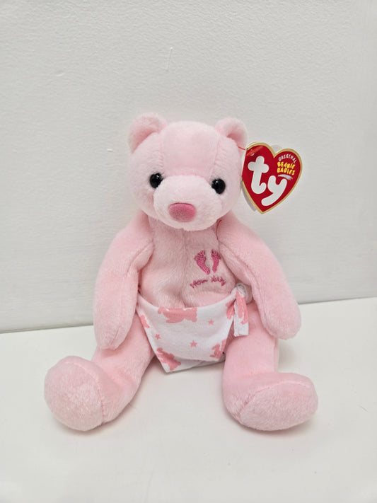 Ty Beanie Baby “It’s a girl!” The Pink Bear (7 inch)