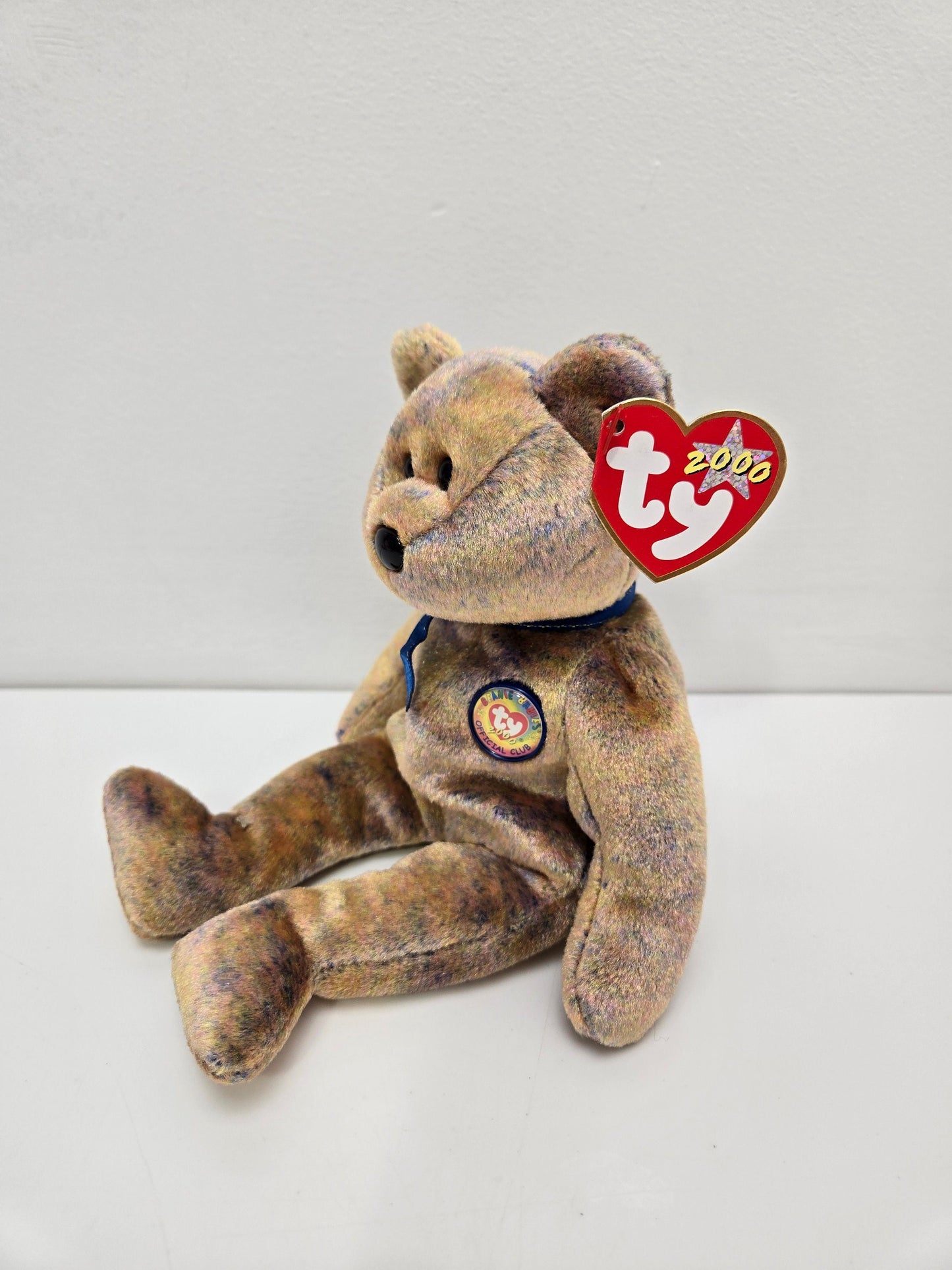 Ty Beanie Baby “Clubby 3” the Bear! One of the Ty Club Bears (8.5 inch)