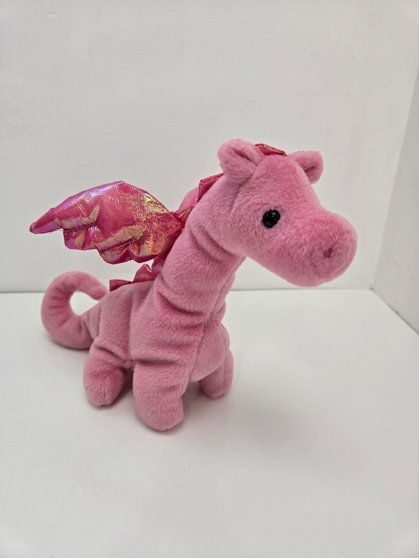 Ty Beanie Baby “Magic” the Hand Dyed Pink Dragon (7 inch)