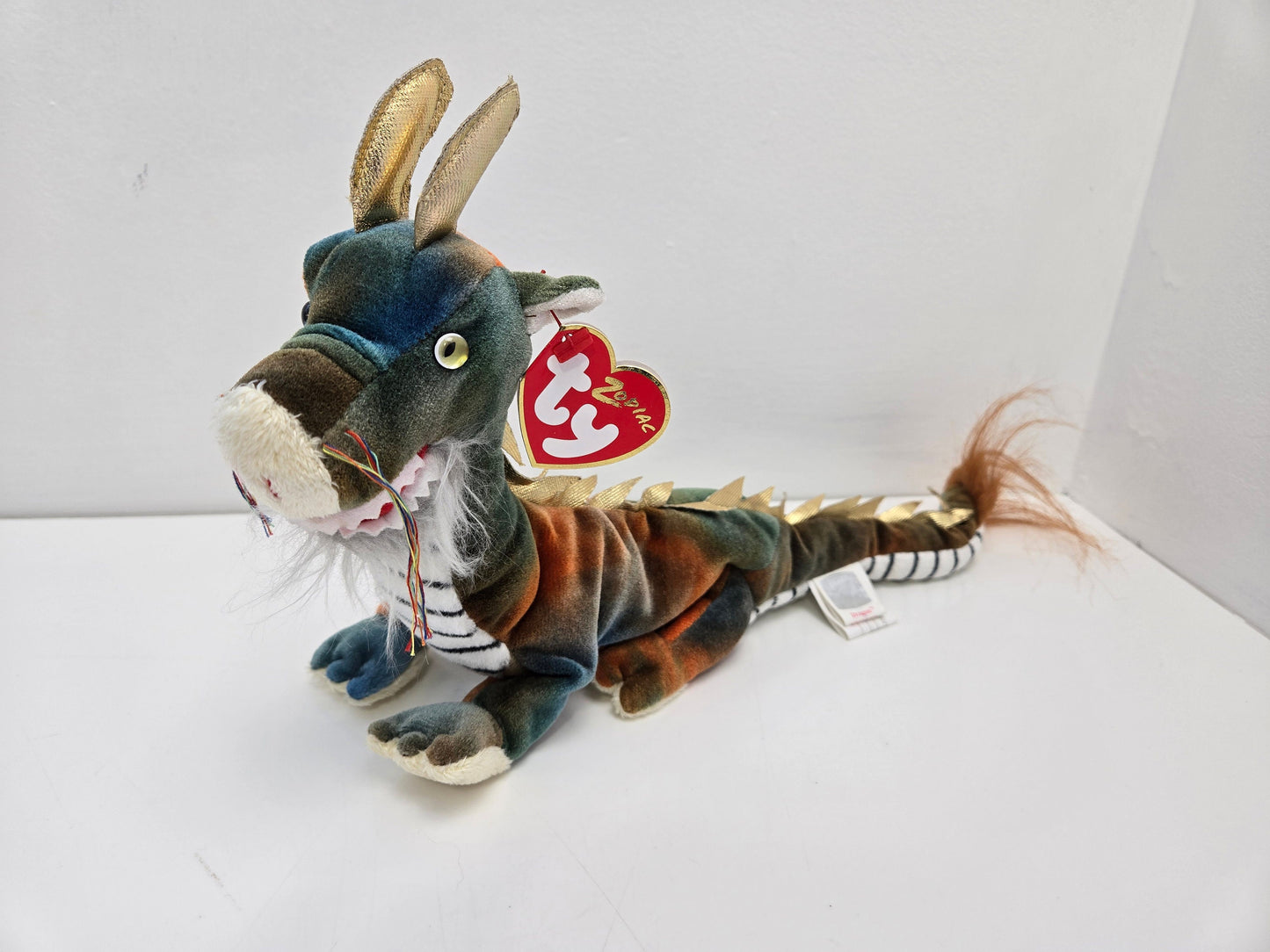 Ty Beanie Baby “Dragon” the Chinese Zodiac Dragon - Colours Vary (11 inch)