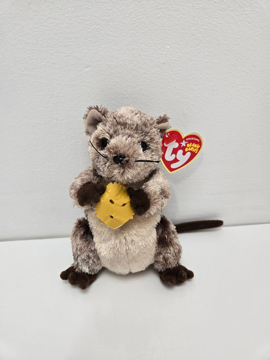 Ty Beanie Baby “Cheesly” the Mouse! (5 inch)