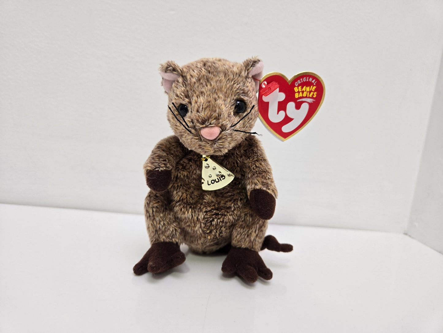 Ty Beanie Baby “Louis” the Mouse - Garfield Movie Beanie (5 inch)