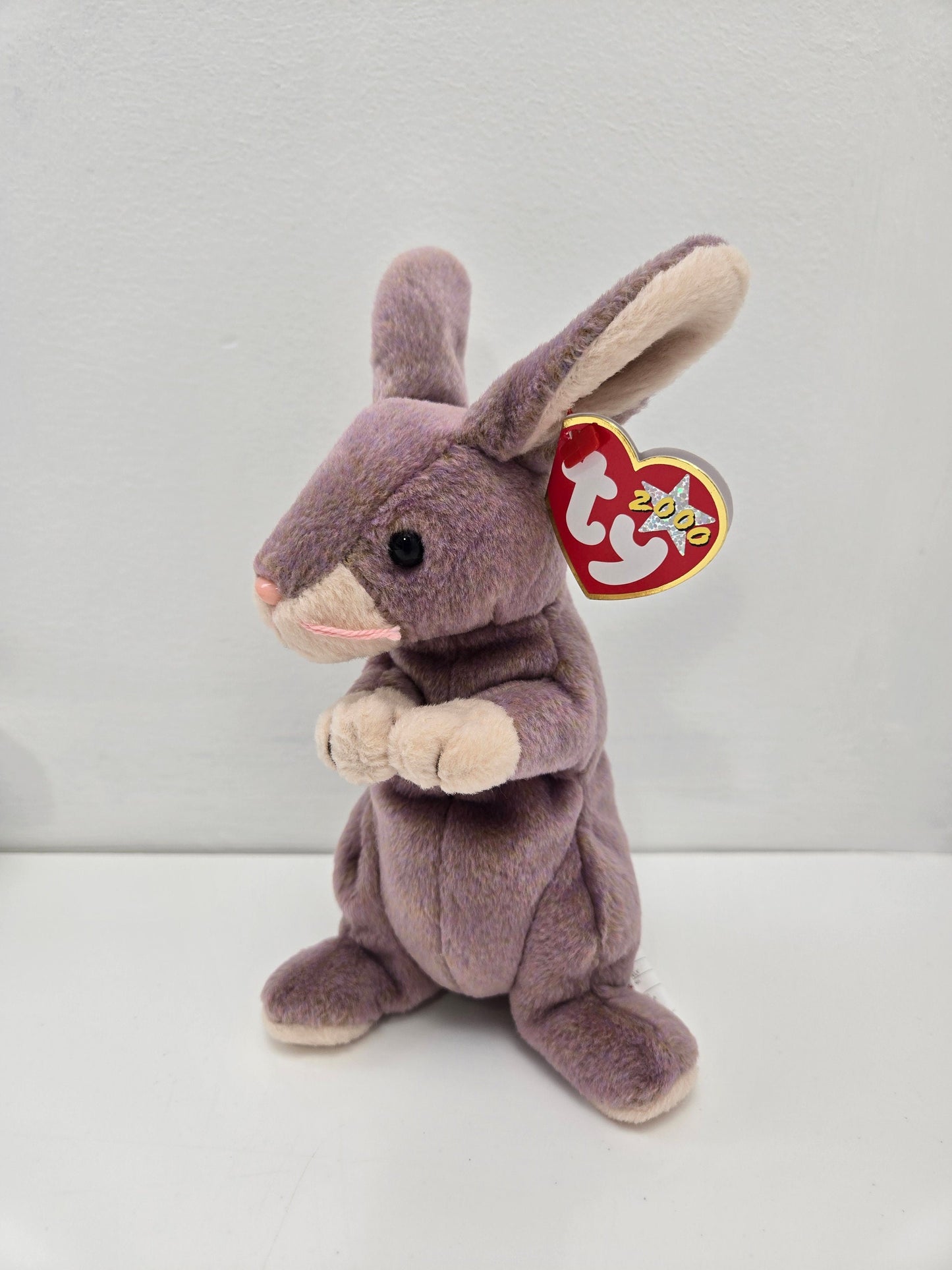 Ty Beanie Baby “Springy” the Purple Bunny (8 inch)