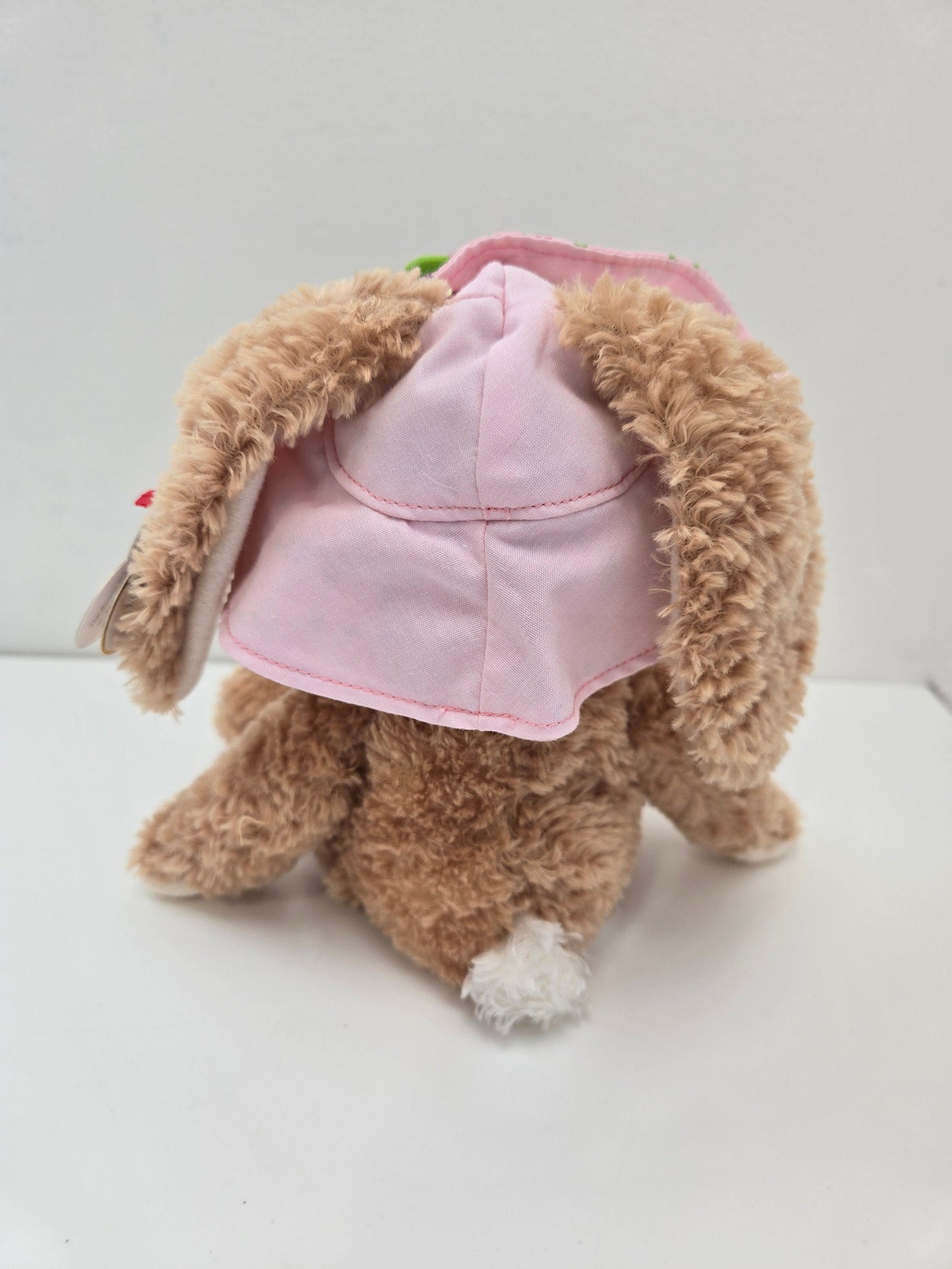 Ty Beanie Baby “Sunbonnet” the Bunny  with Hat (8 inch)