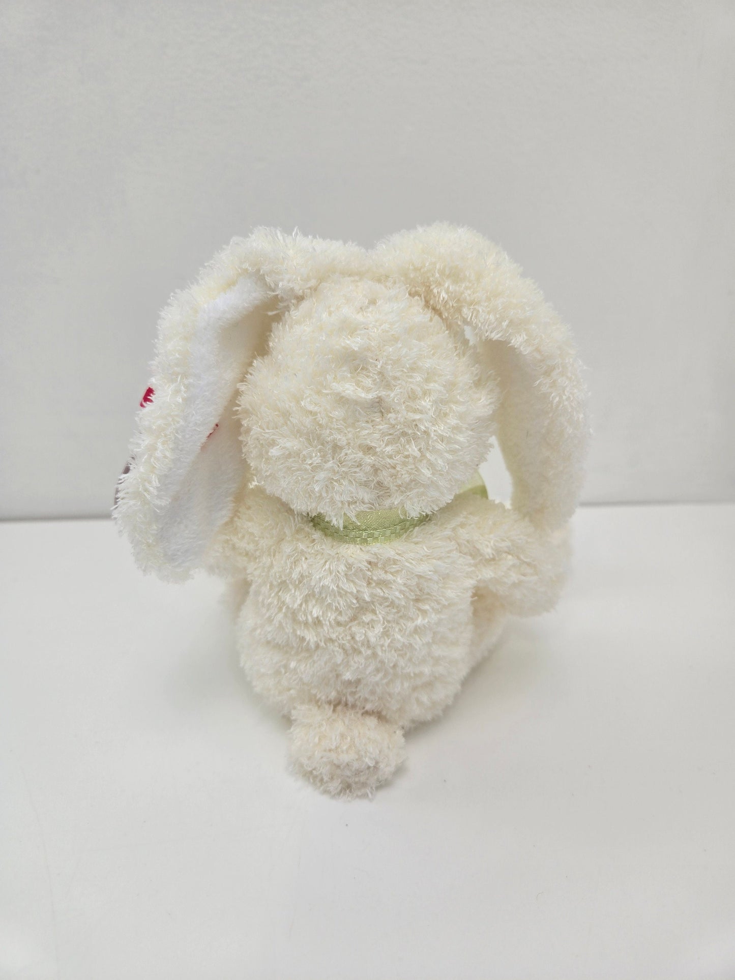 Ty Beanie Baby “Hoppily” the Cream Easter Bunny Rabbit (8 inch)