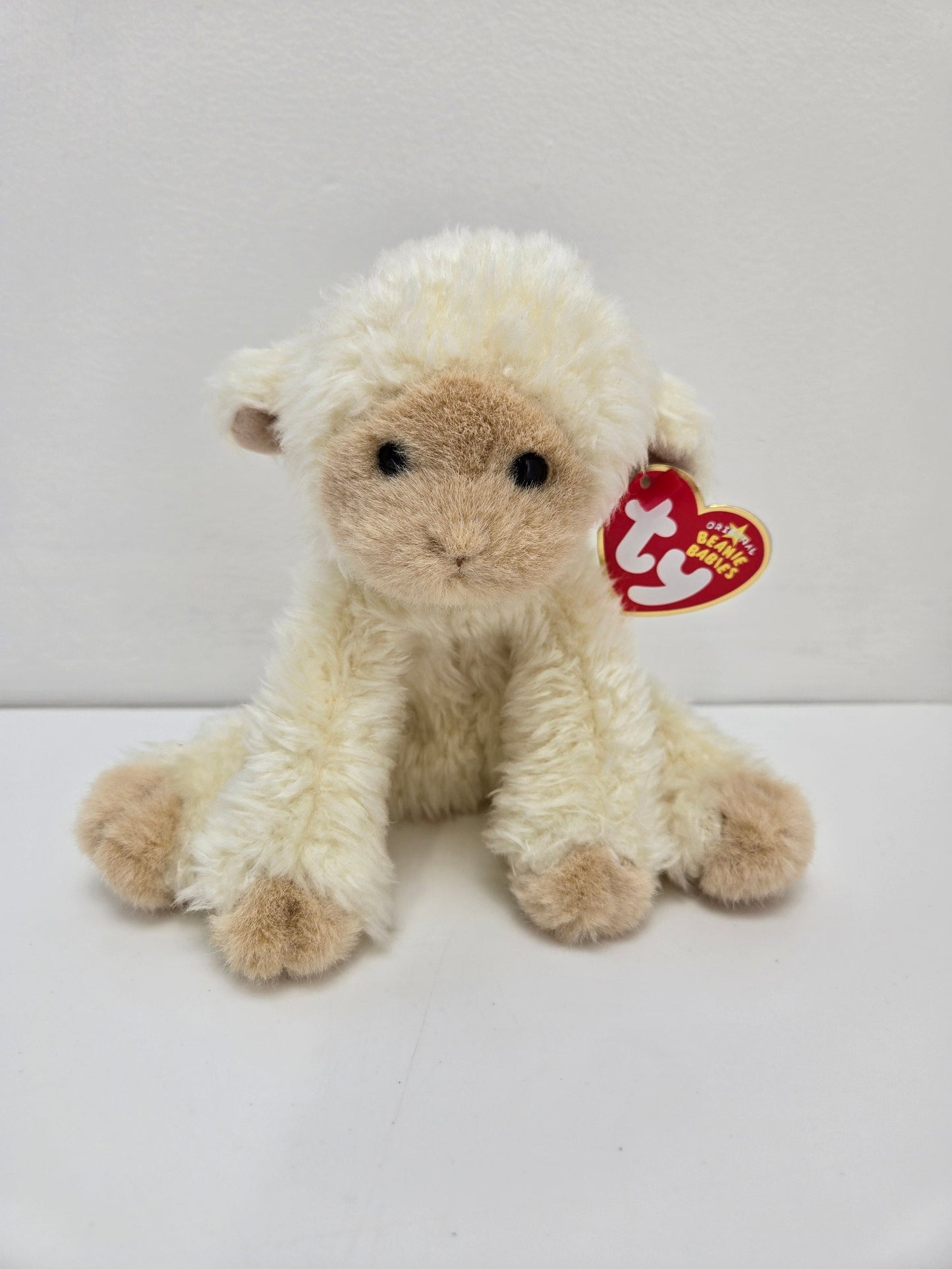 Ty Beanie Baby “Meekins” the Most Adorable Lamb ! (7 inch)