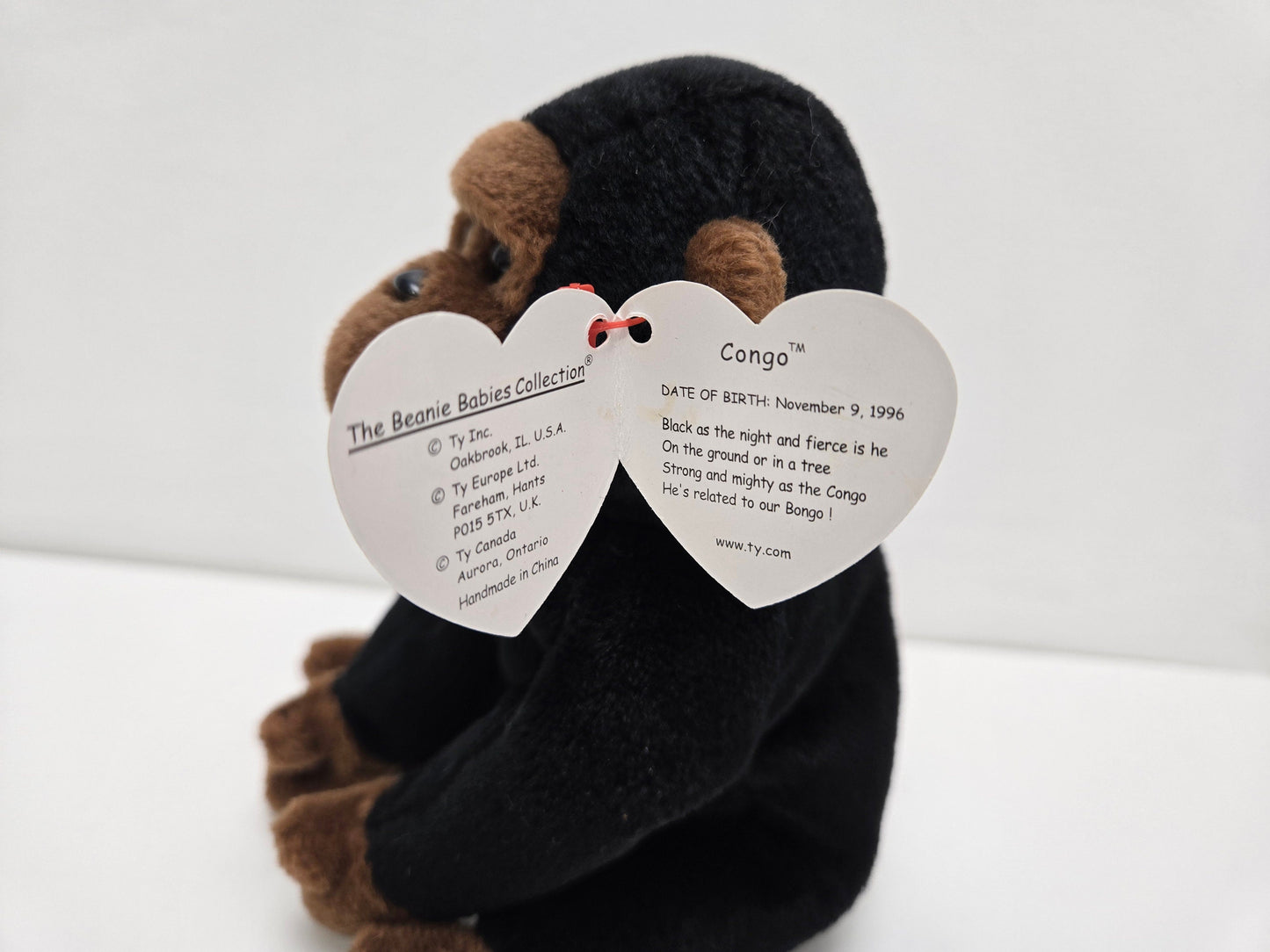 Ty Beanie Baby “Congo” the Gorilla! (5.5 inch)