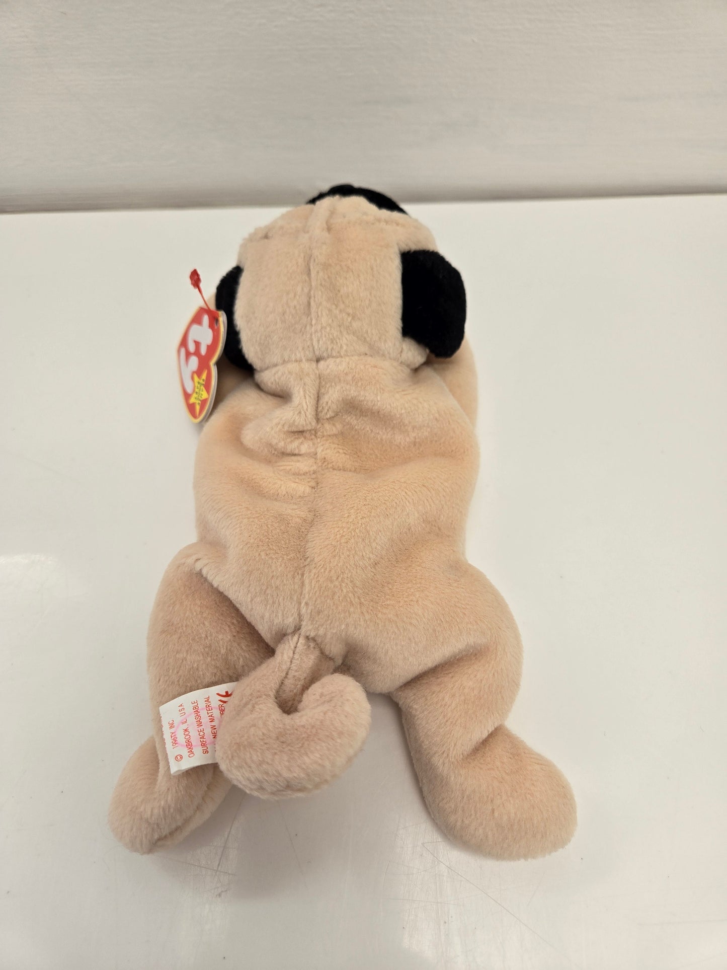 Ty Beanie Baby “Pugsly” the Pug ! (8 inch)