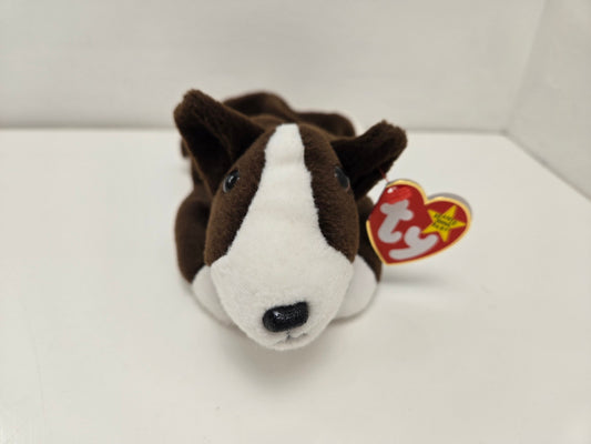 Ty Beanie Baby “Bruno” the Bull Terrier Dog  (8.5 inch)