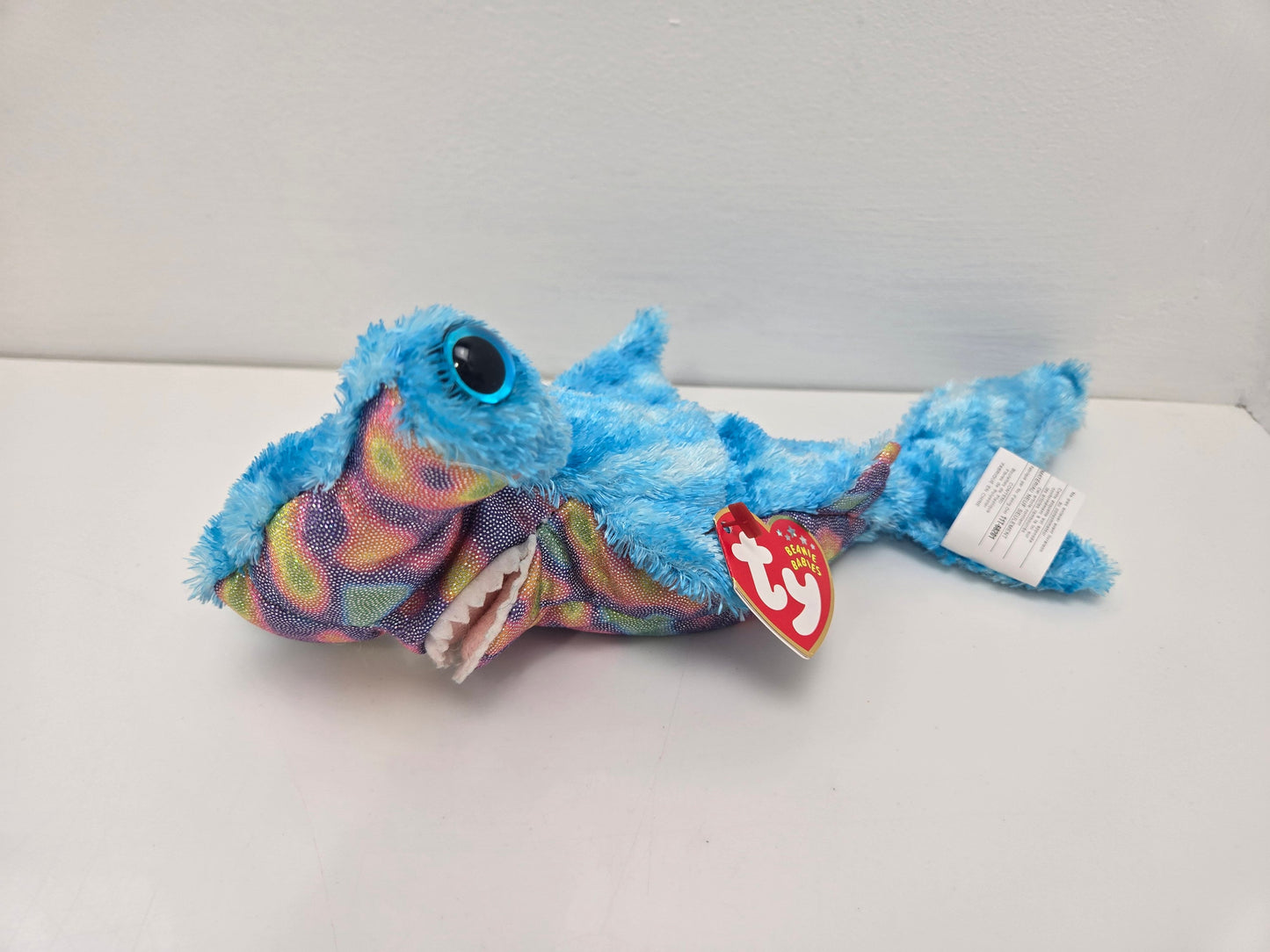 Ty Beanie Baby “Sledge” the Hammerhead Shark (9 inch)