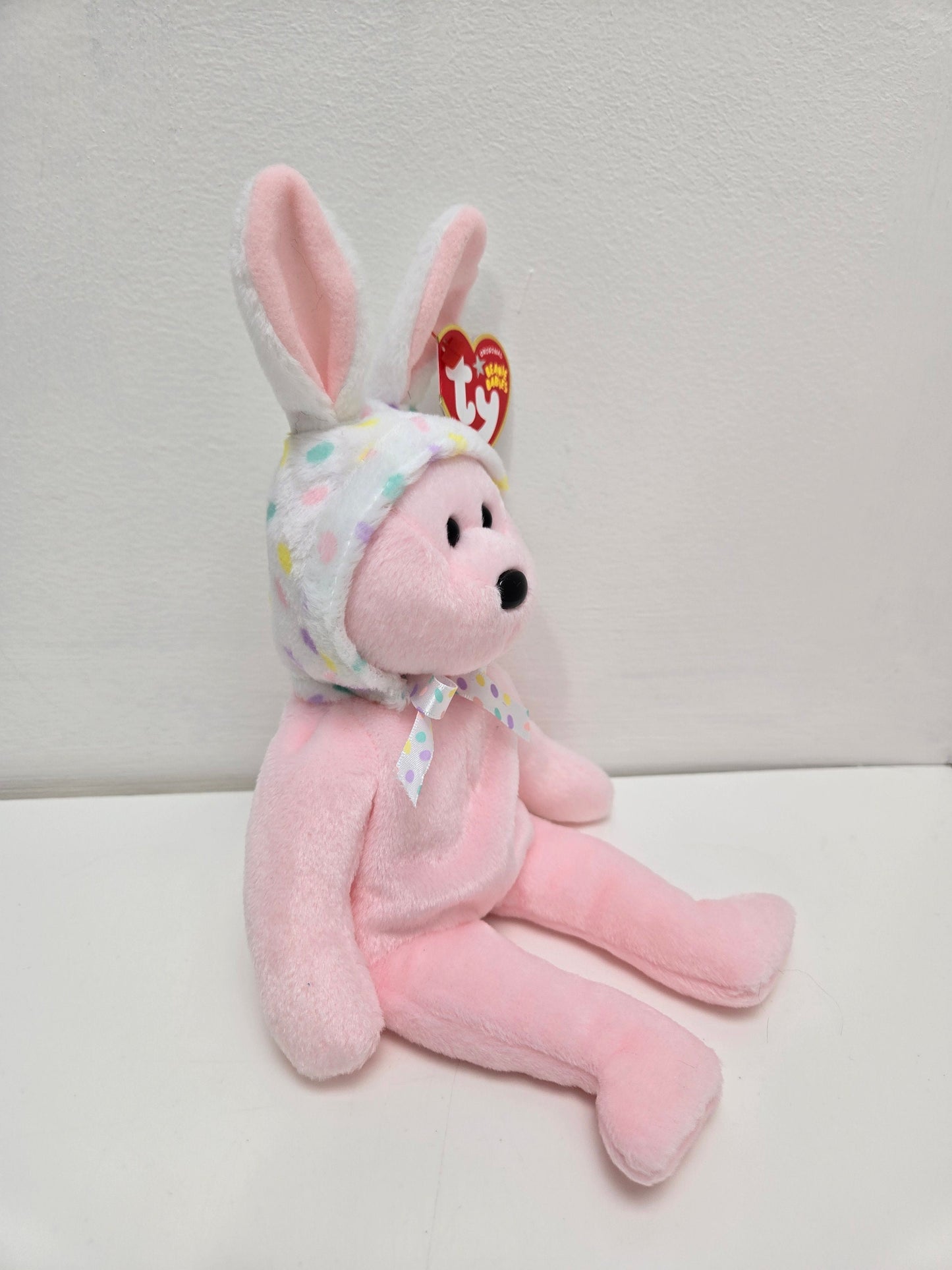 Ty Beanie Baby “Bonnet” the Easter Bear *Internet Exclusive (9 inch)