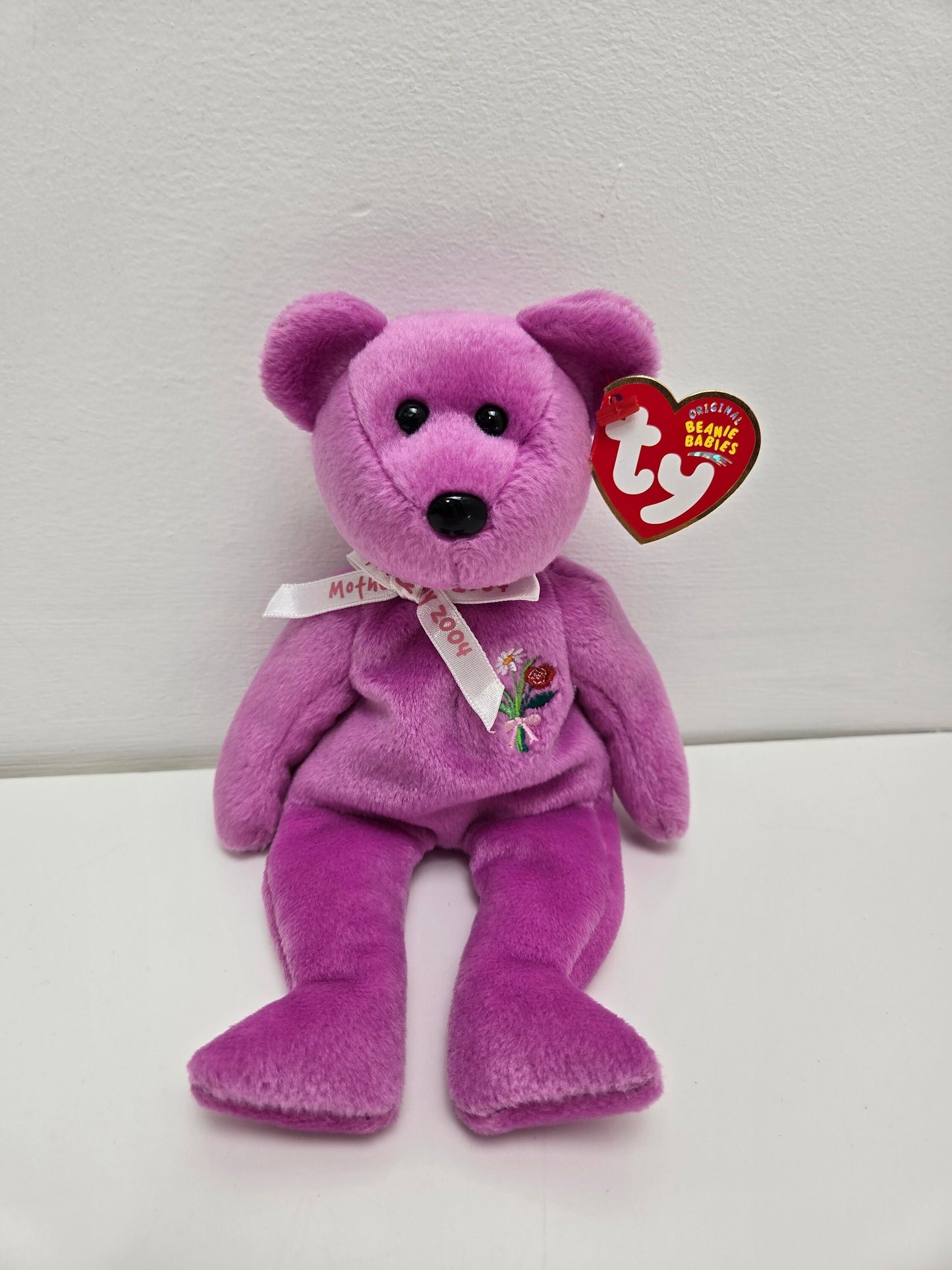 Ty Beanie Baby “Mother 2004” Mother’s Day Bear! (8.5)