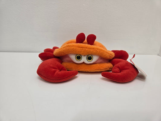 Ty Beanie Baby “Grumbles” the Orange Crab! Beanie Baby of the Month