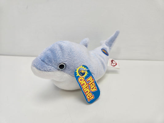 Ty Beanie Baby 2.0 “Clipper” the Dolphin (8 inch)